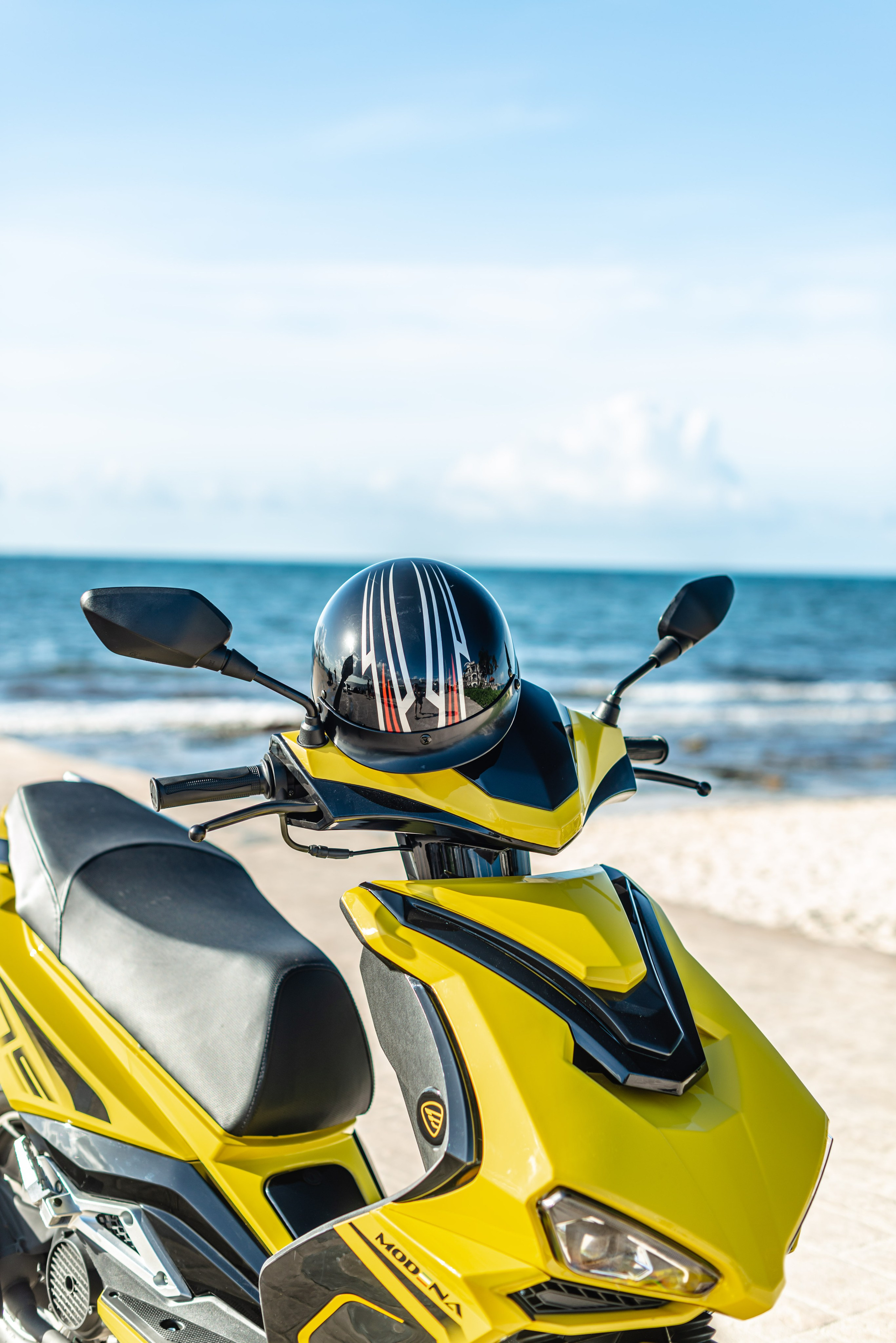 Scooter Photography for Rental Website in Mexico. PHOTOGRAPHER QUINTANA ROO