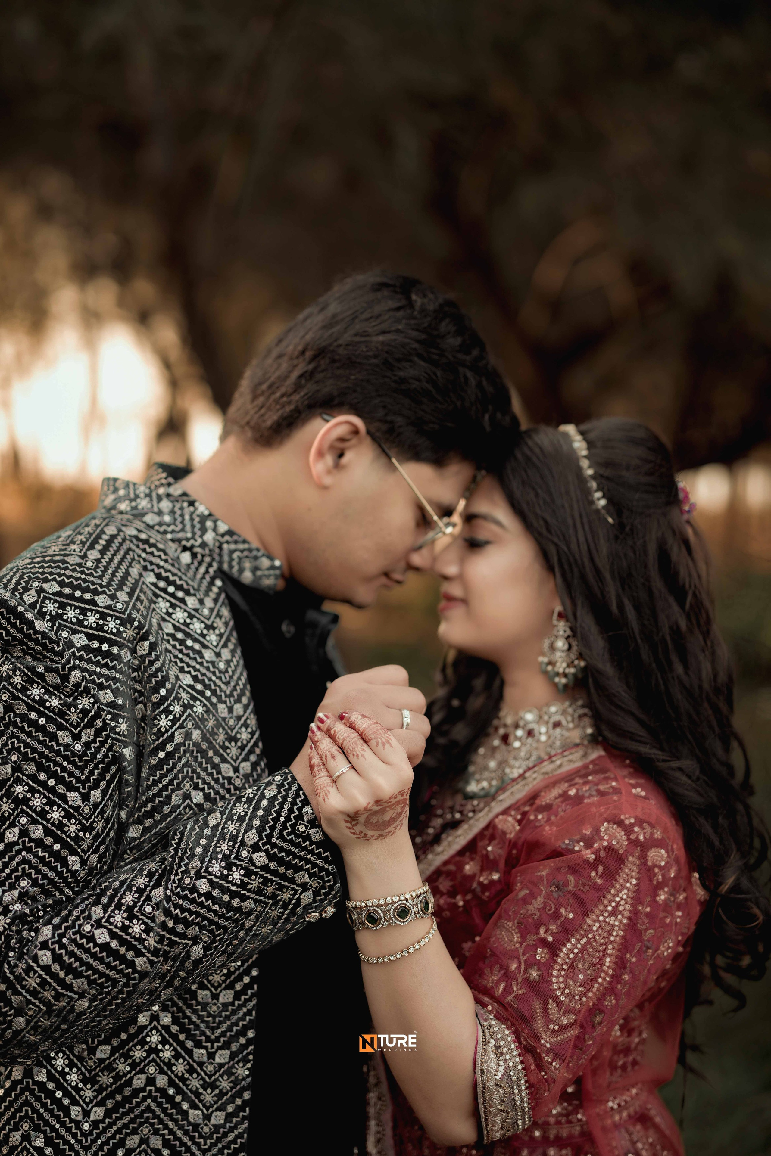 NAMITHA & MUGESH. NTURE WEDDING