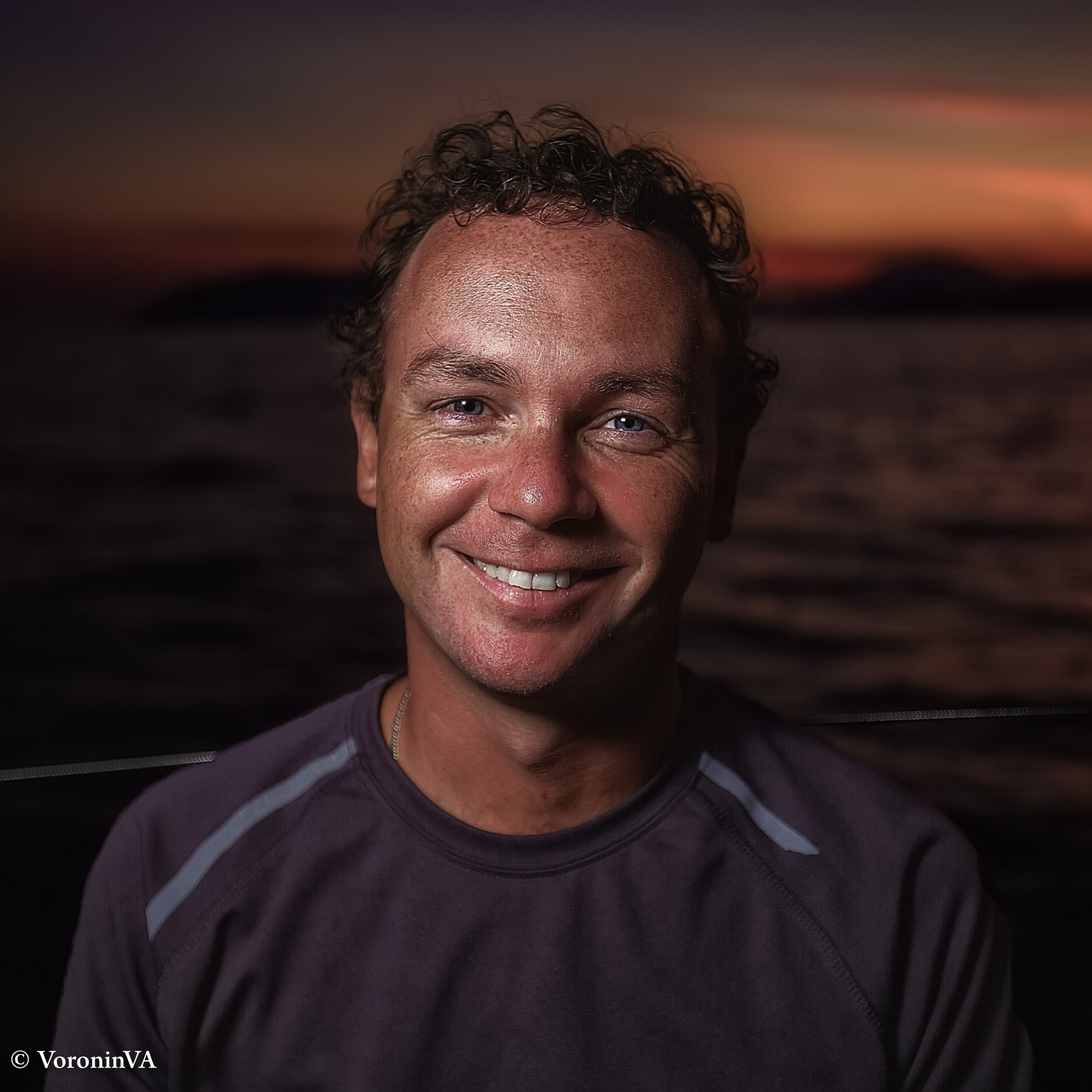 Men’s portrait. Photographer St. Augustine