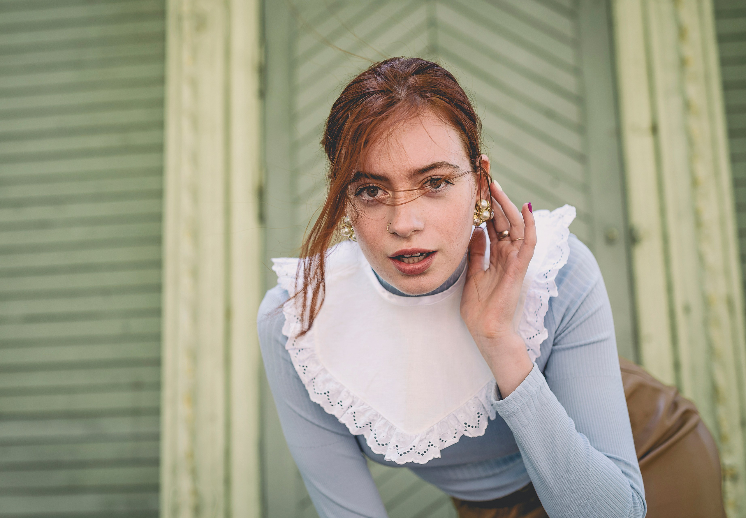 Close-up portrait, emotional portrait, Riga photographer