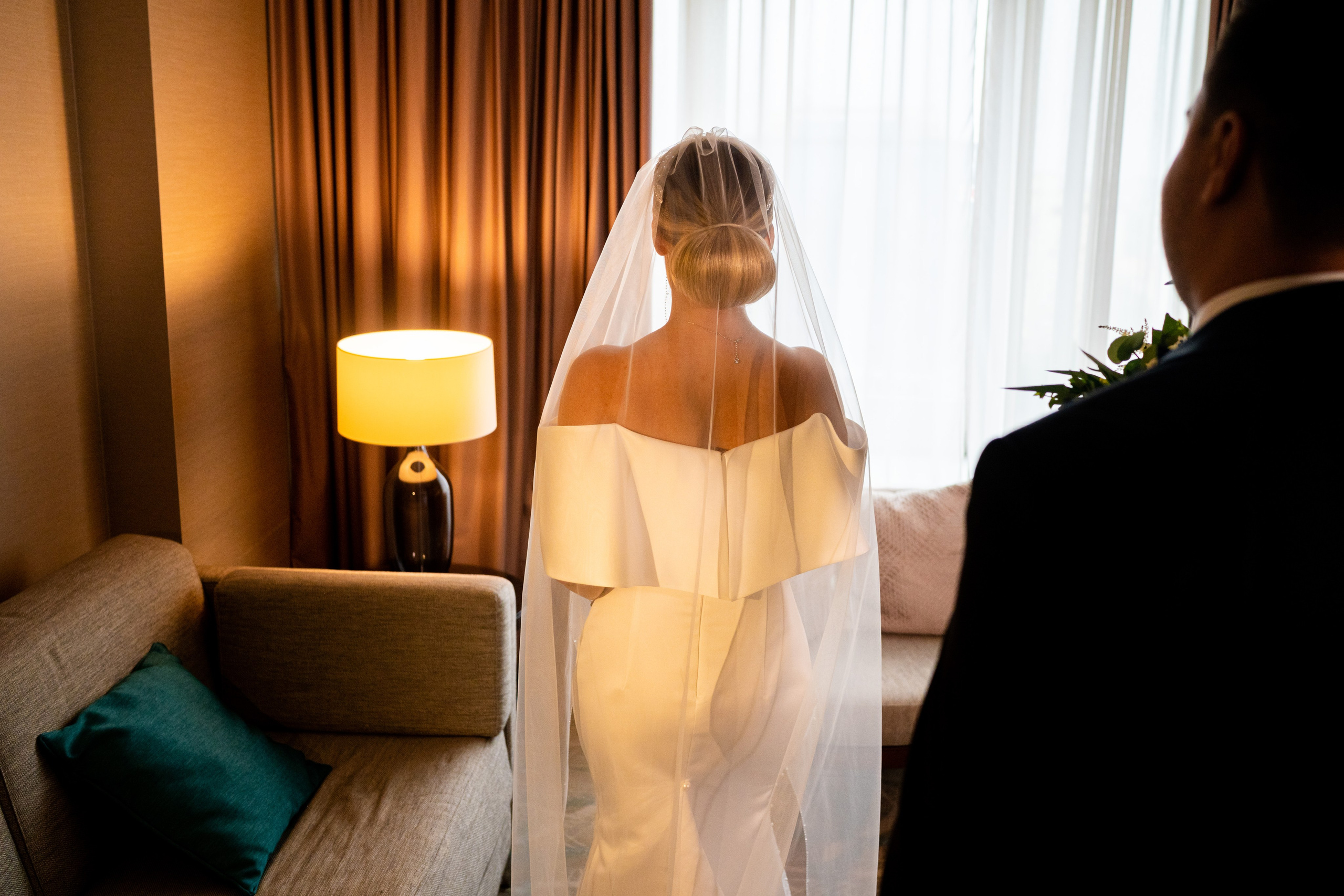 Wedding photography. Acasă