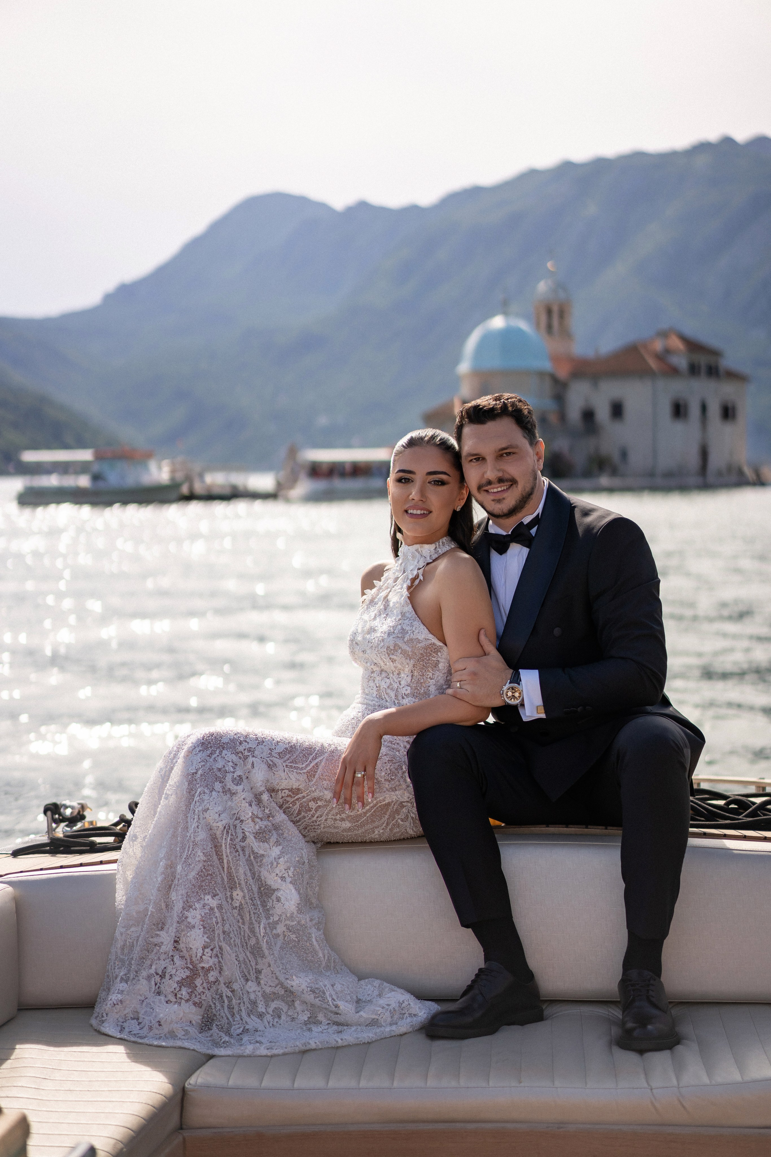 Huur een boot voor fotoshoots in Montenegro