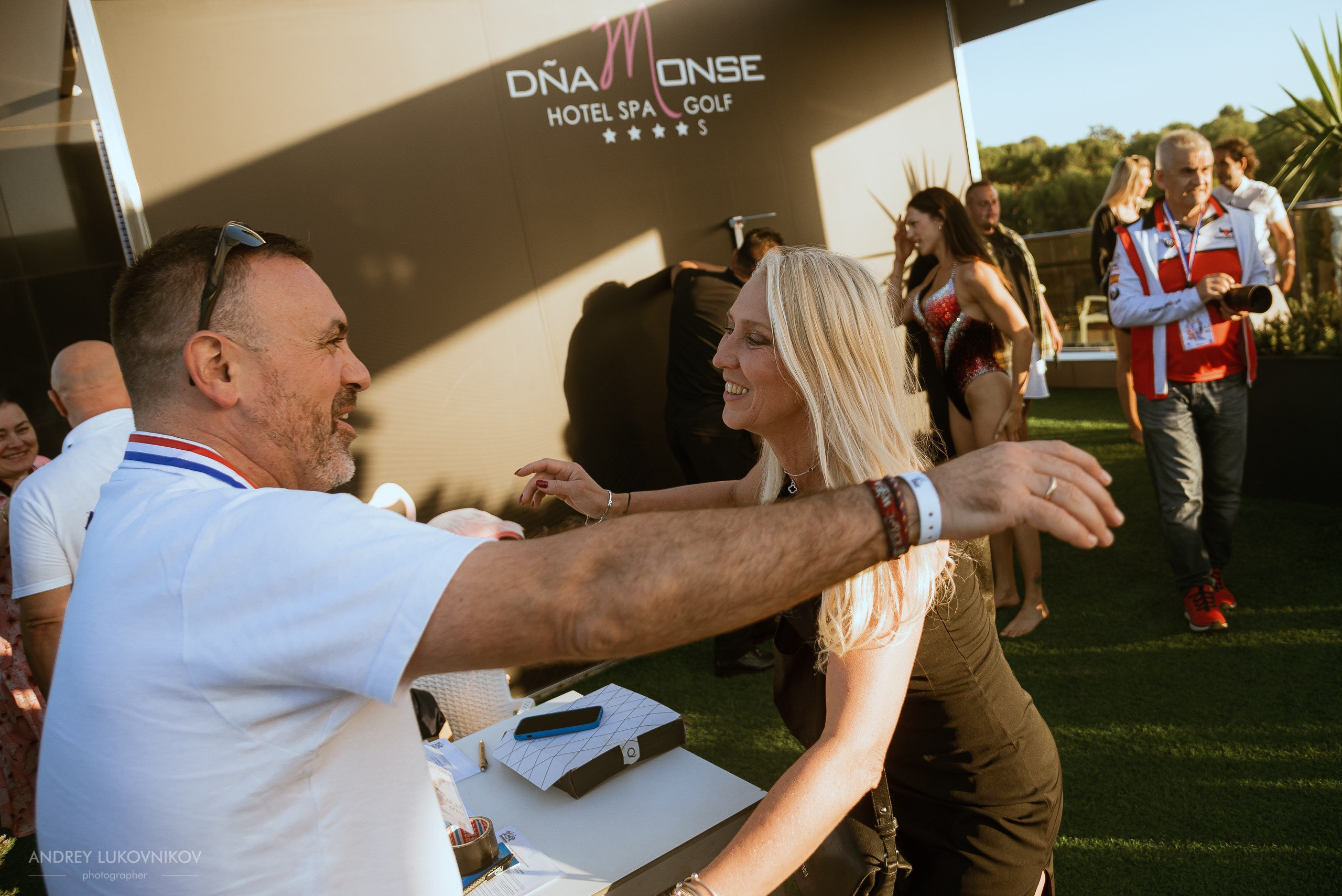 Photoshoot of the IFBB Miss Fit Model Europe 2024 registration in Torrevieja