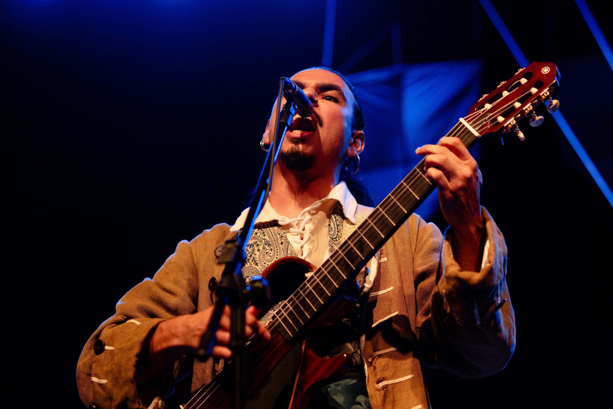 Fotografia de recital de formatura do Conservatório de Música de Itajaí — Santa Catarina