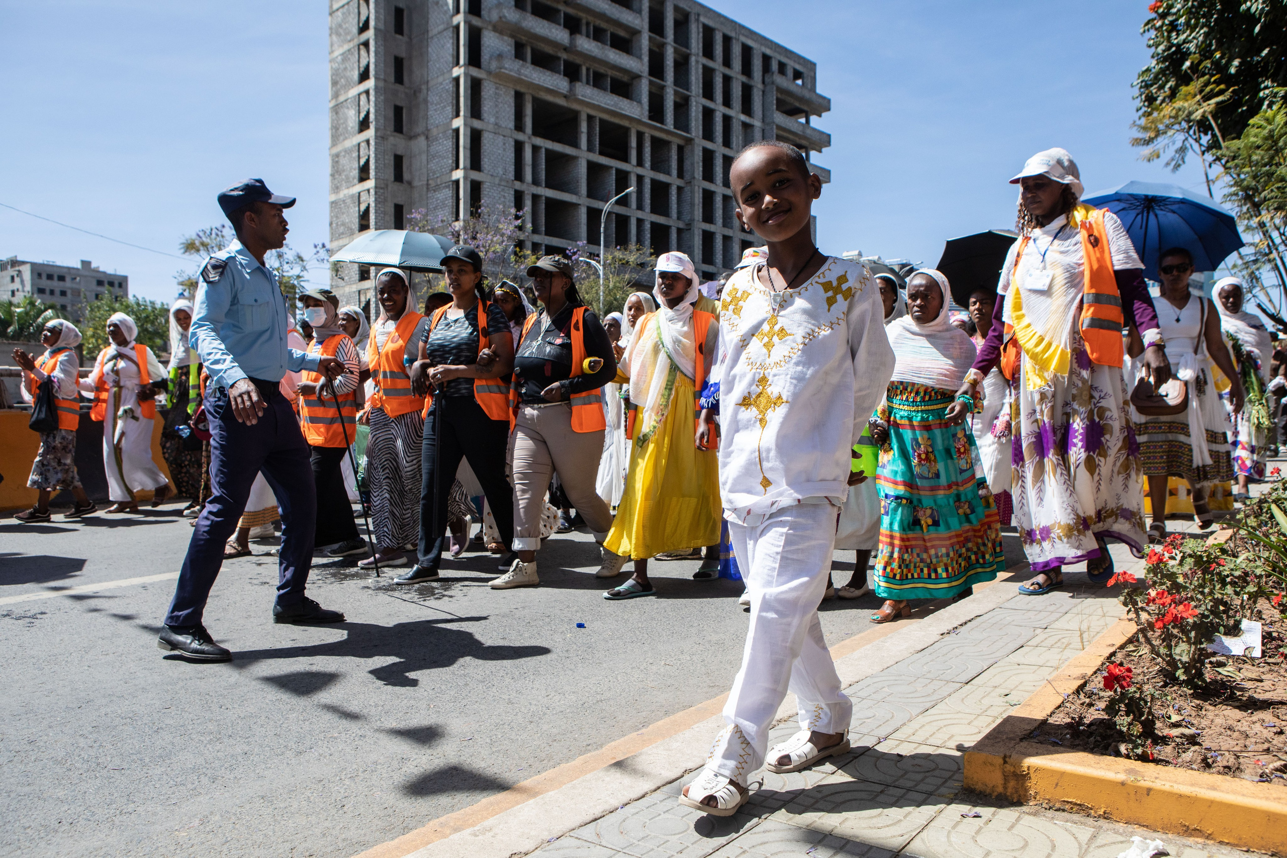 Epiphany celebration in Ethiopia. Documentary, lifestile photographer in Morocco Marina Chaikovskaia