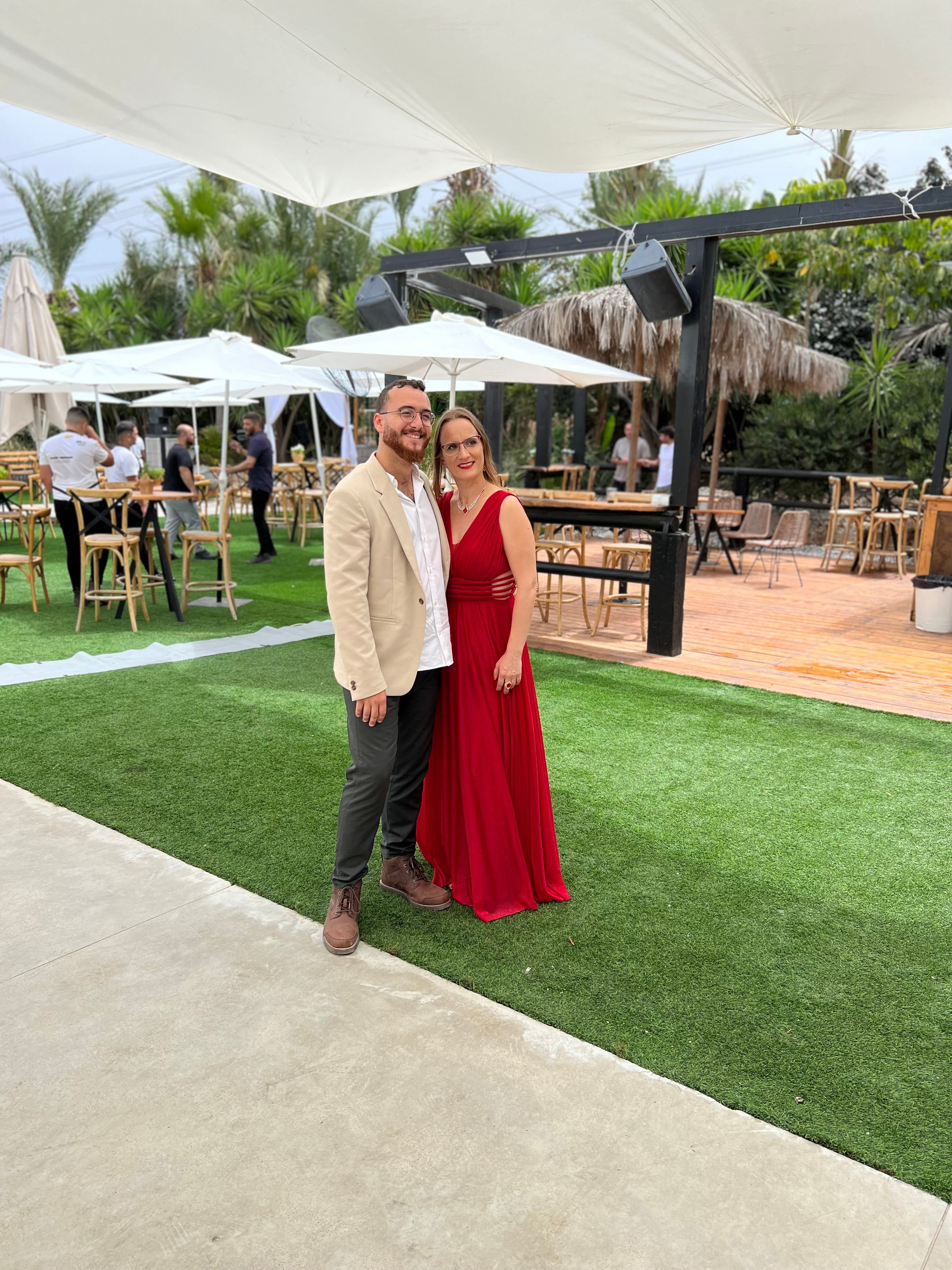 My nephew got married - congratulations