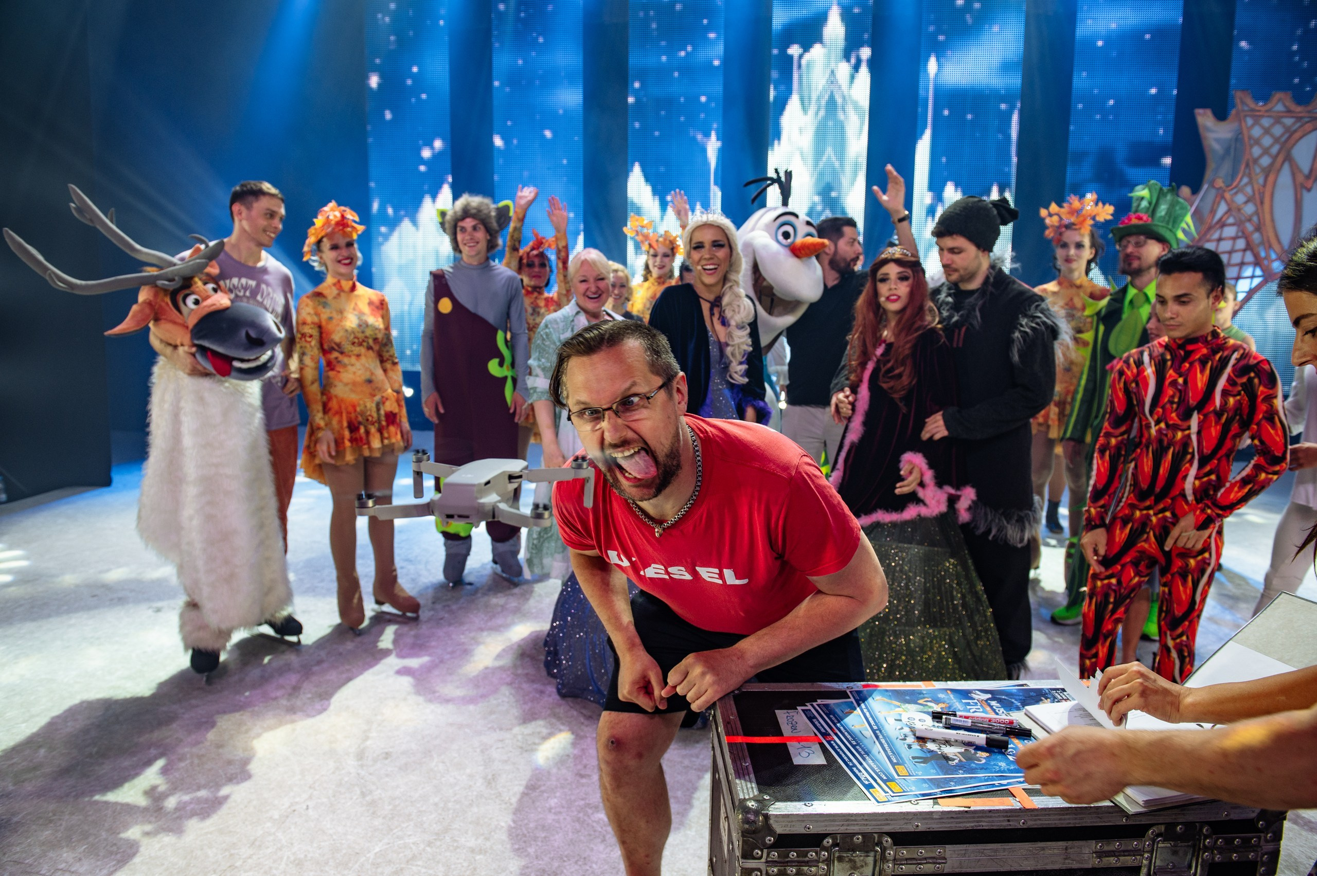 Magia Frozen en Teatro Victoria. Фотограф Екатерина Гасанова — фотосессии в Барселоне