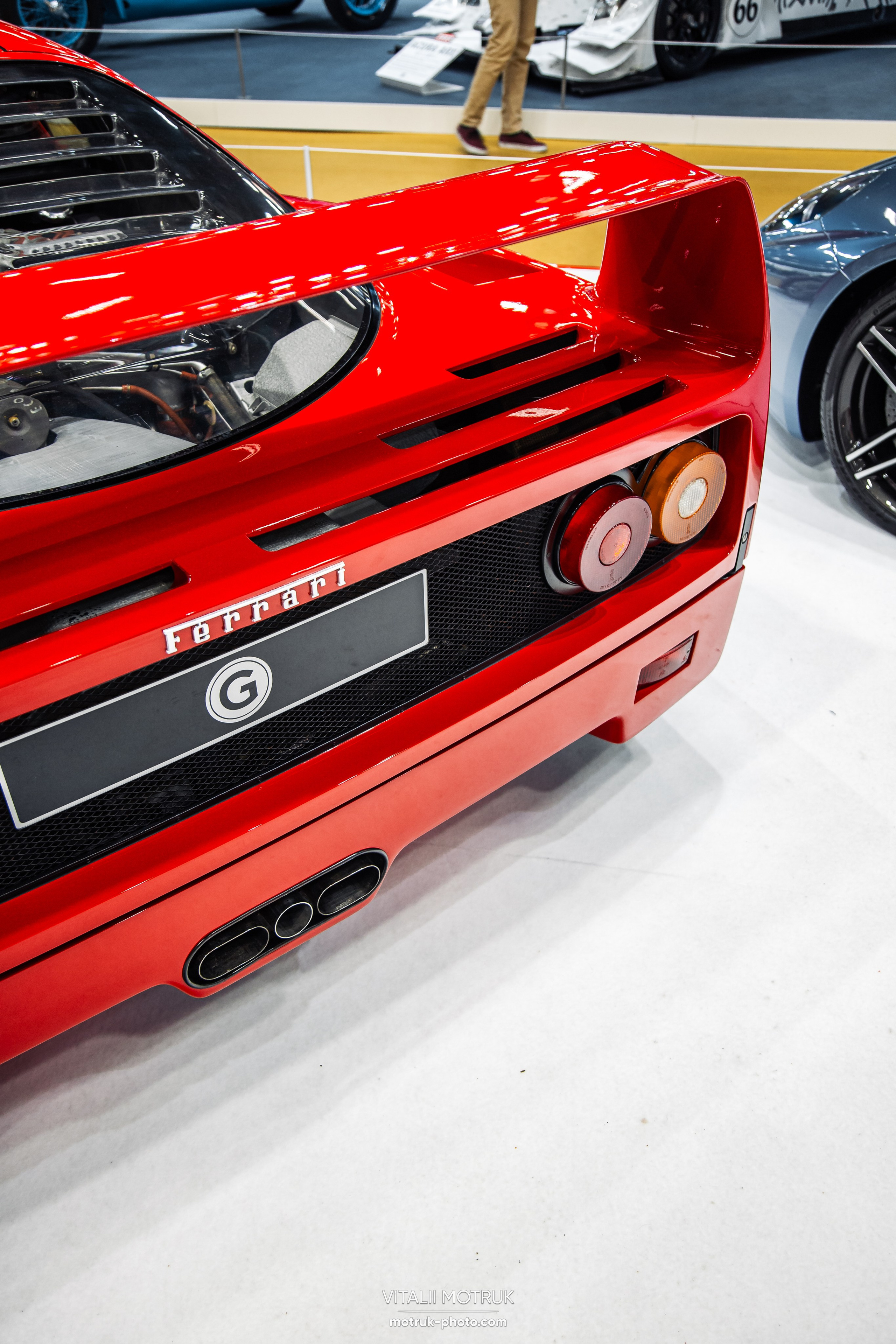 Retromobile 2023. Photographe de voitures à Paris — Vitalii Motruk