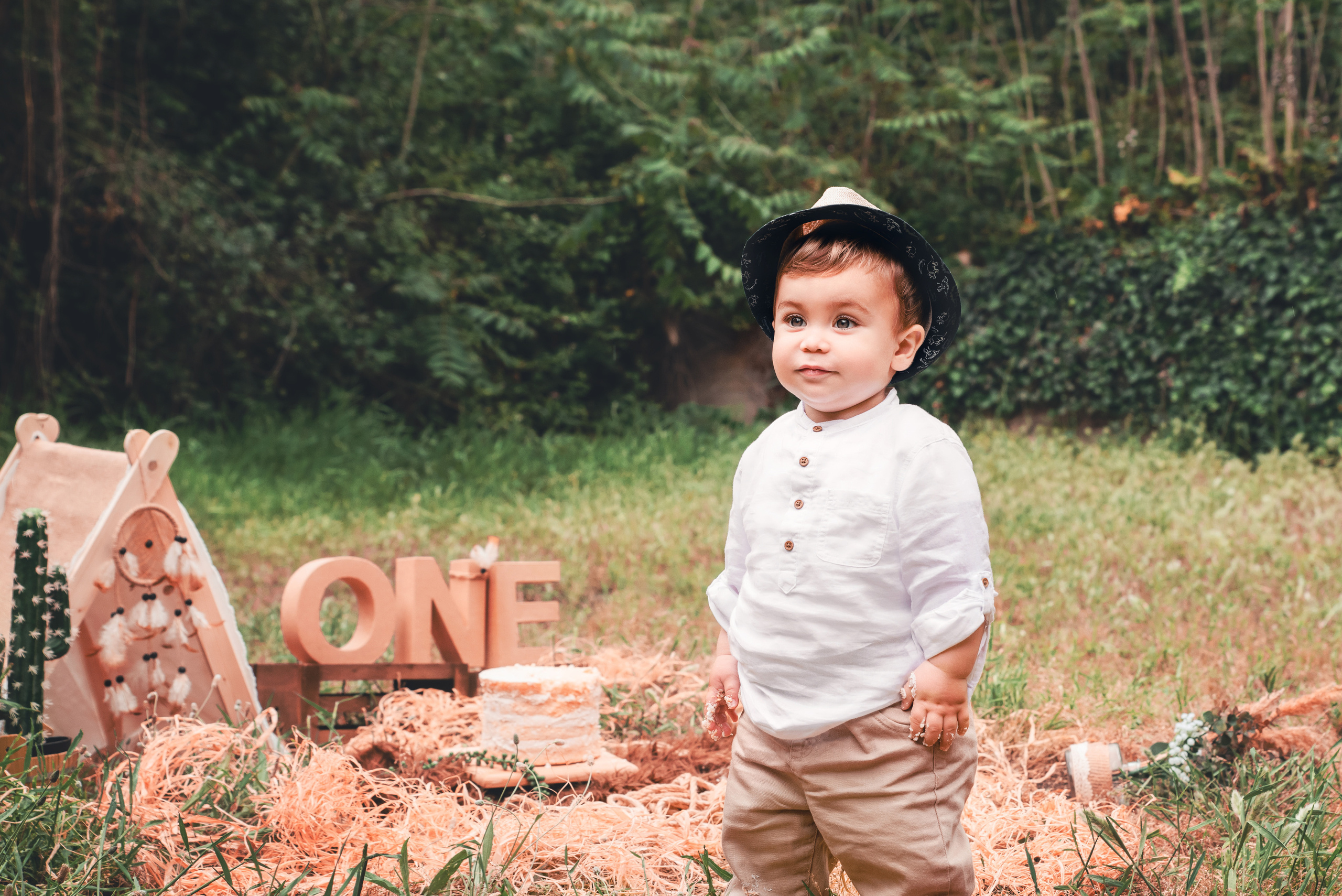 Smash Cake / ONE Year. Family and Children Photographer /Φωτογράφος