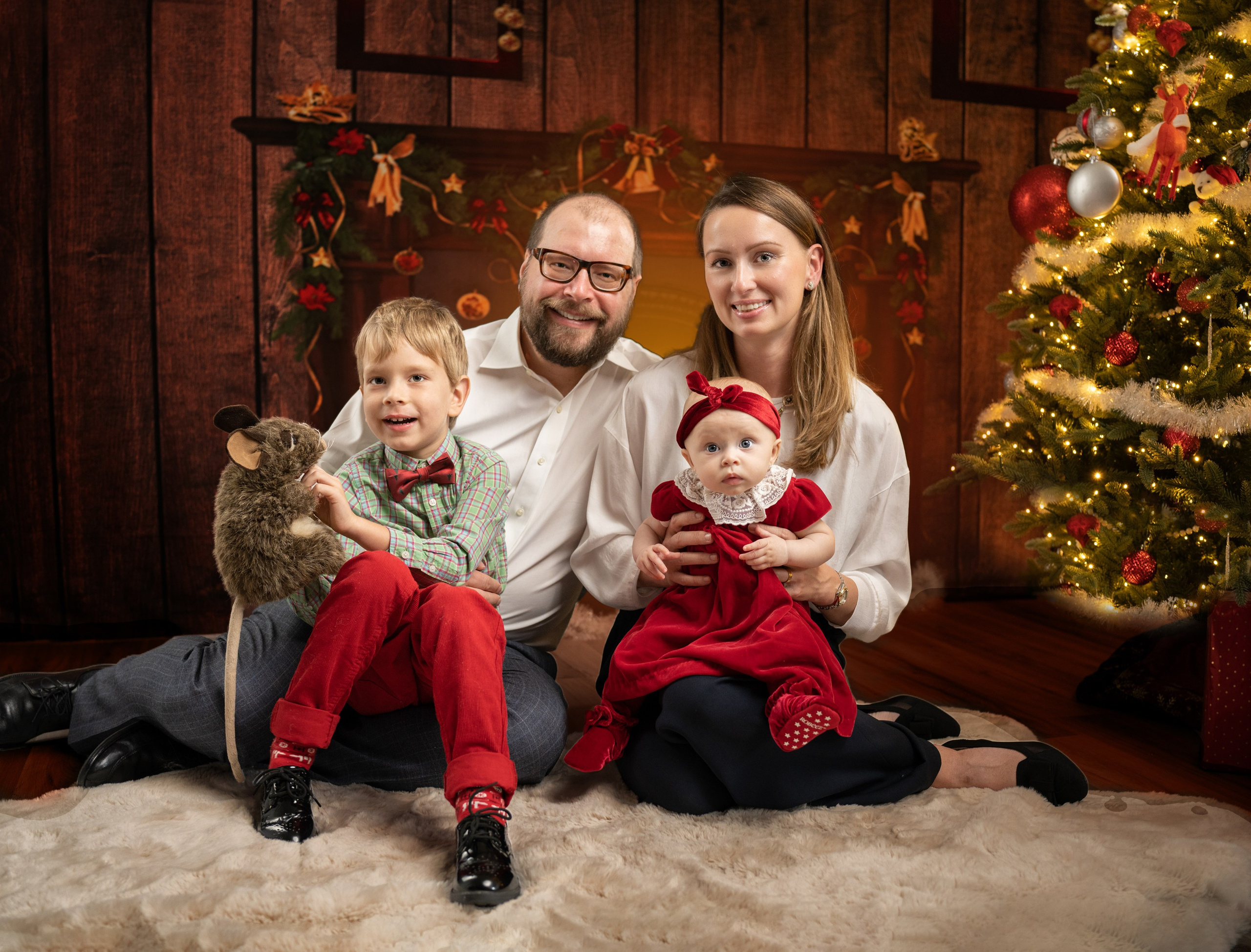 Christmas photoshoots in Houston. Photographer Irina Kozhemyakina. Houston