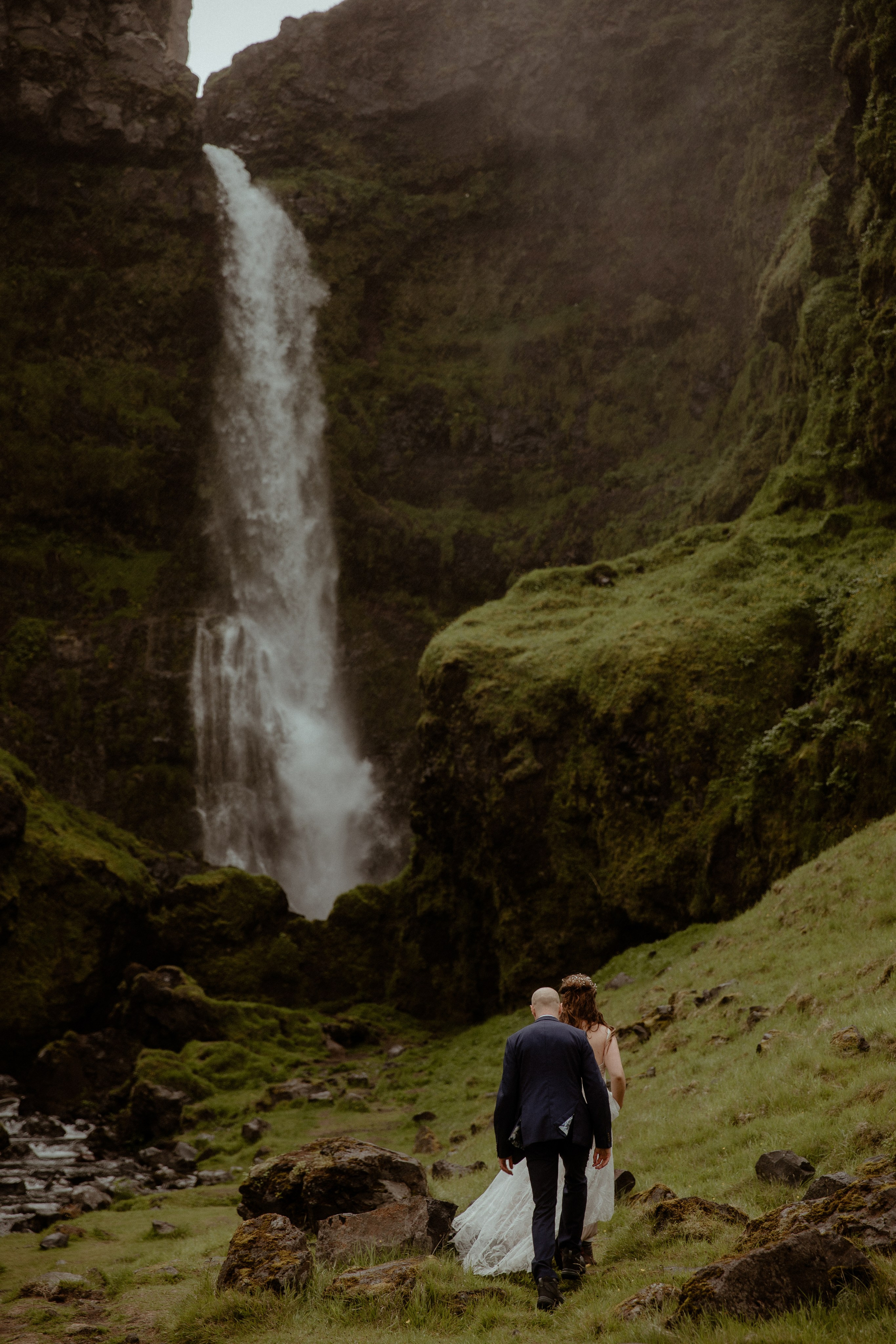 Iceland Elopement at Black Sand Beach. Iceland elopement photographer & videographer