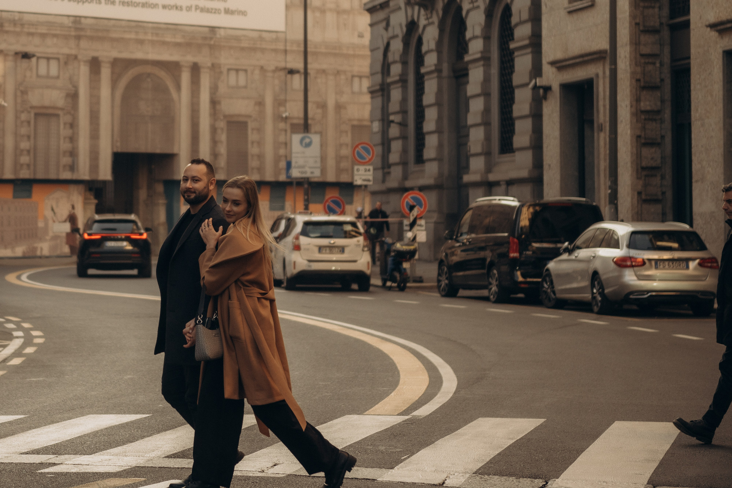 November in Milan. Italian lovestory. Anastasiia Buchinskaia Photographer in Milan