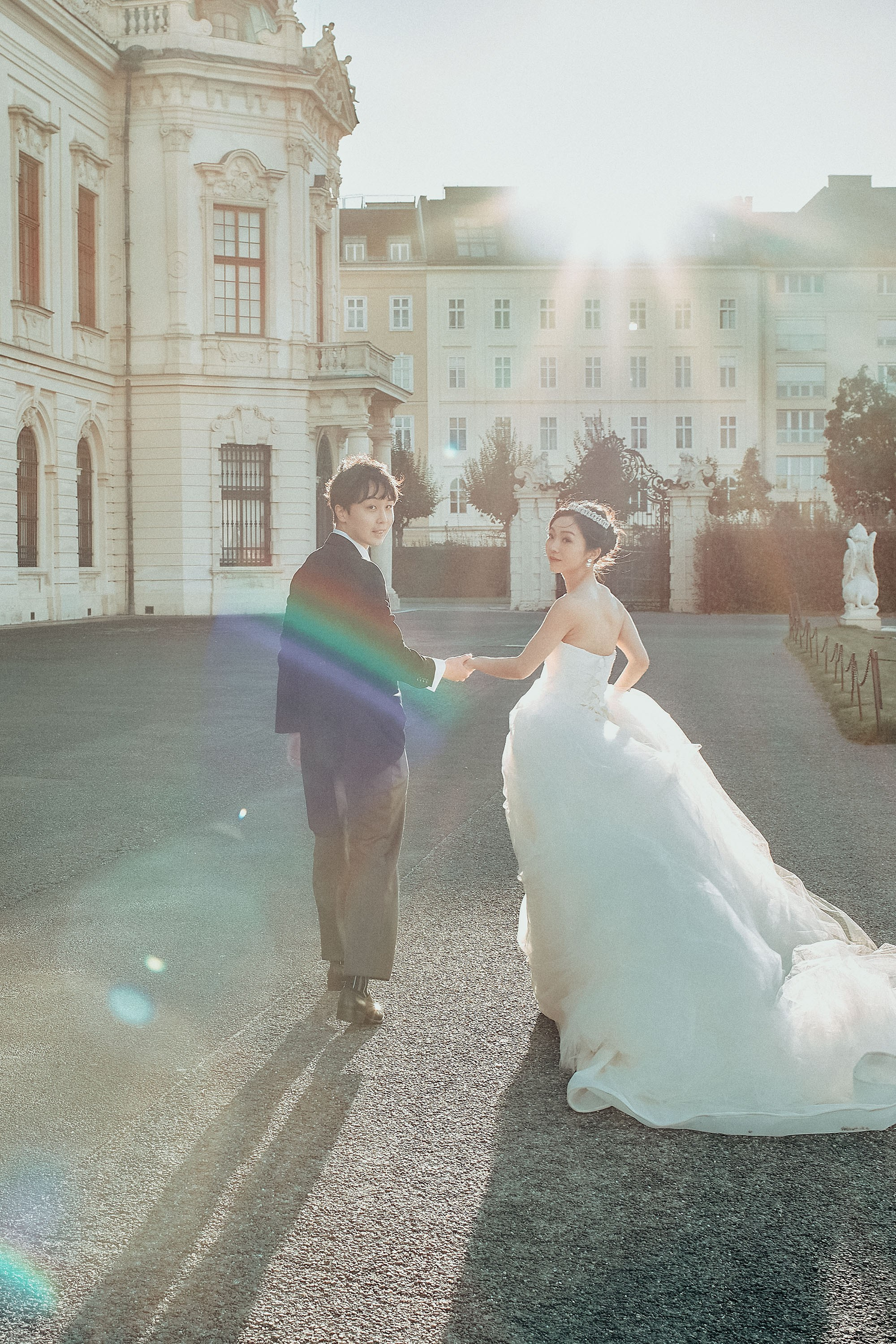 Belvedere Palace Wedding, Vienna, Austria. Northeast Ohio (Cleveland, Youngstown, Akron) Wedding Photography