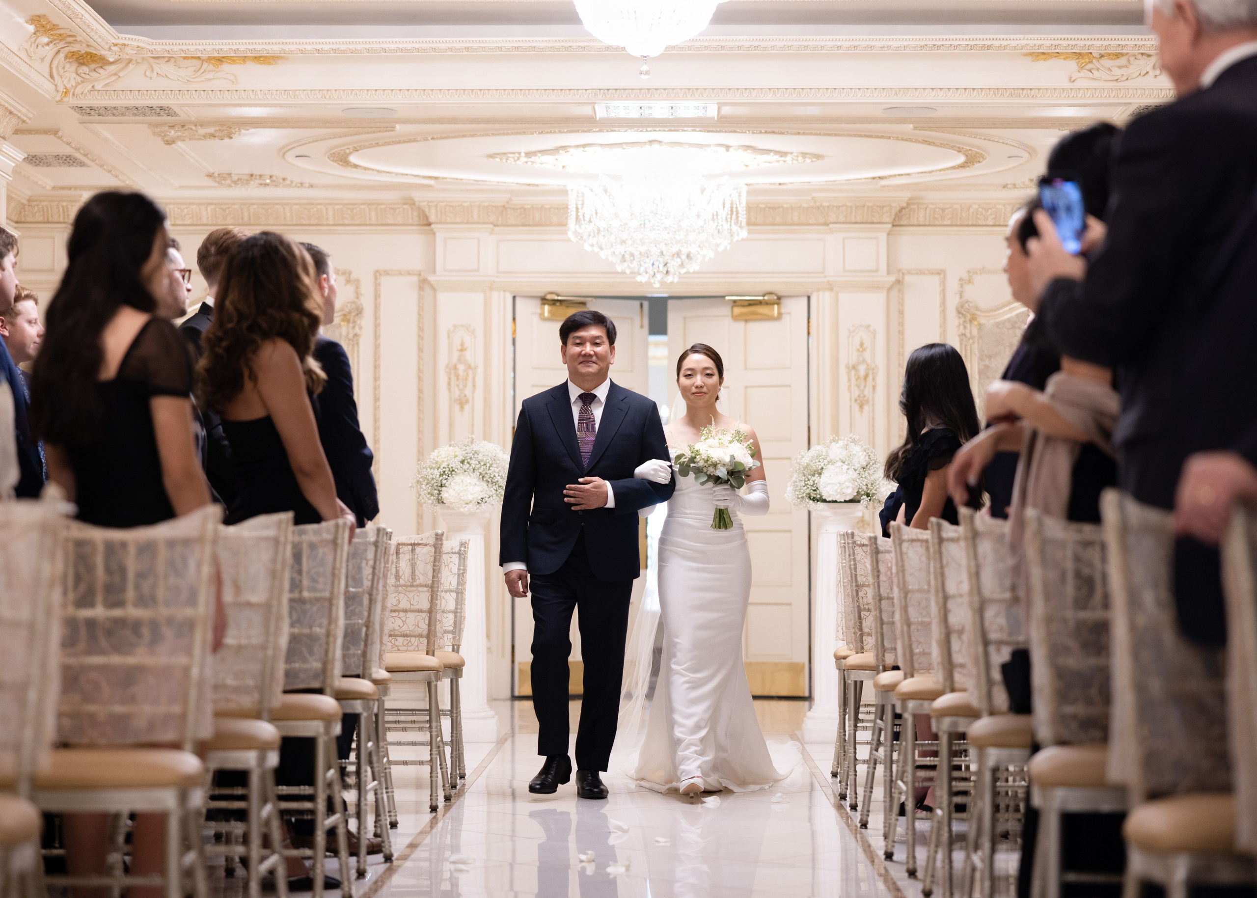 Conner Wiburn & Esther Roh in The Venetian in Garfield, NJ. Wedding Photo & Video