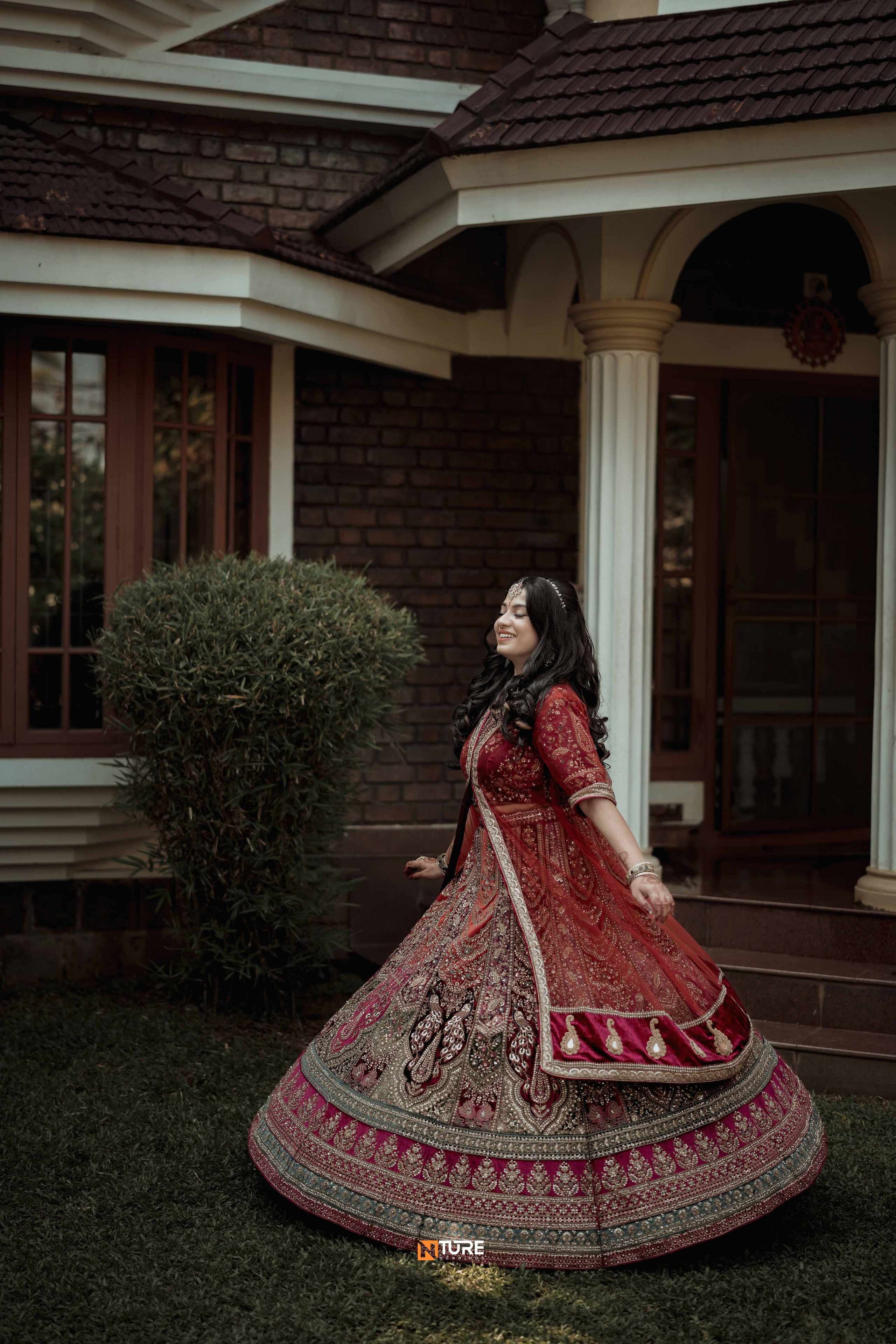 NAMITHA & MUGESH. NTURE WEDDING