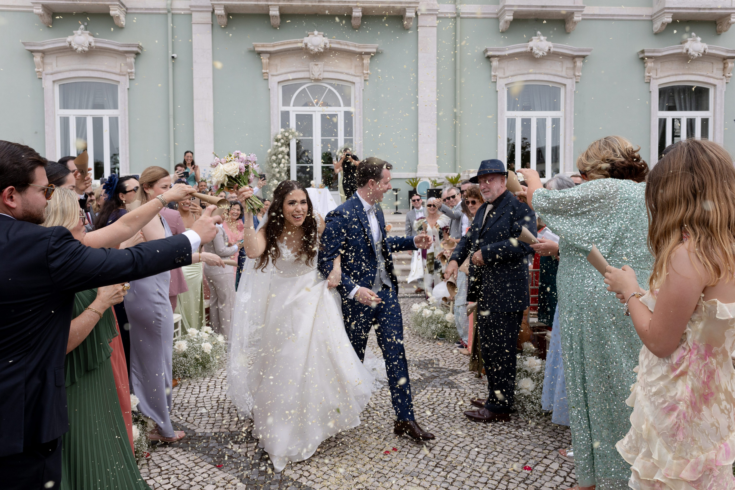 Elegant Destination Wedding at Pestana Palace Lisbon | Débora & Barry
