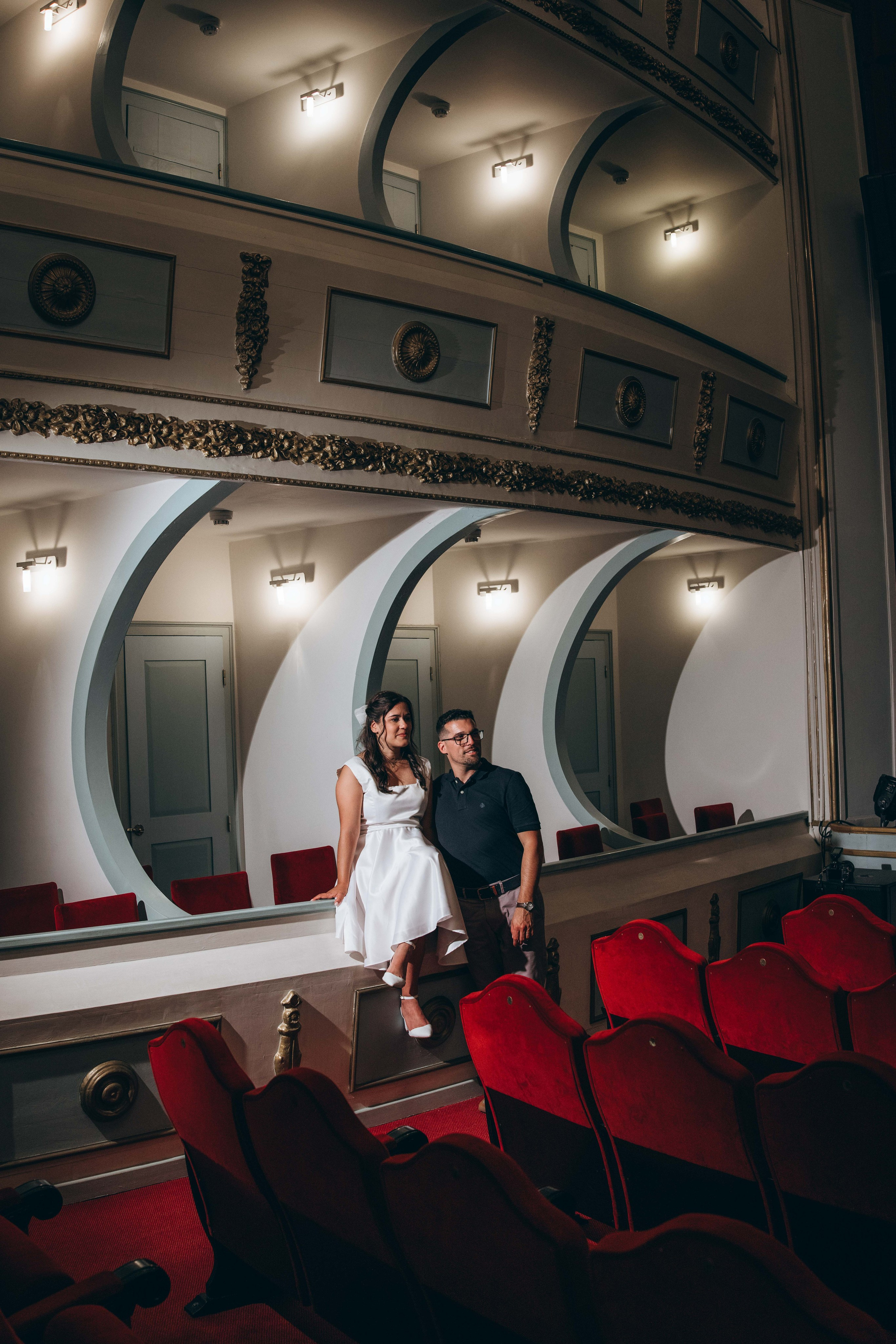 Ricardo & Cristina — Couple Session at Teatro Eduardo Brazão, Bombarral | Photography. Cinematic Destination Wedding Films & Photography | Ricardo & Mary Pictures
