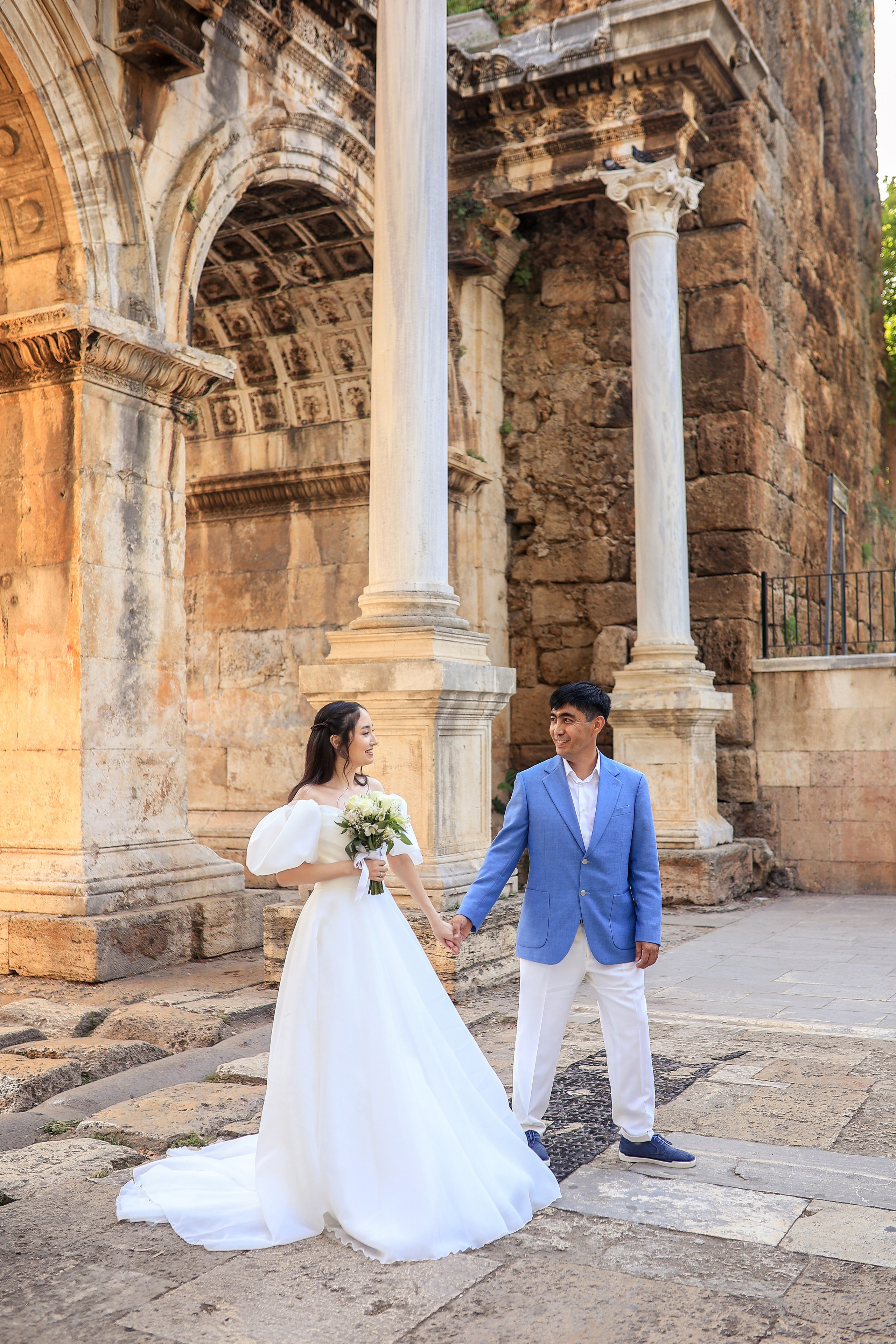 Photoshooting in old town of Antalya. Photographer in Turkey, Antalya, Kemer, Belek, Side, Kas, Fethiye