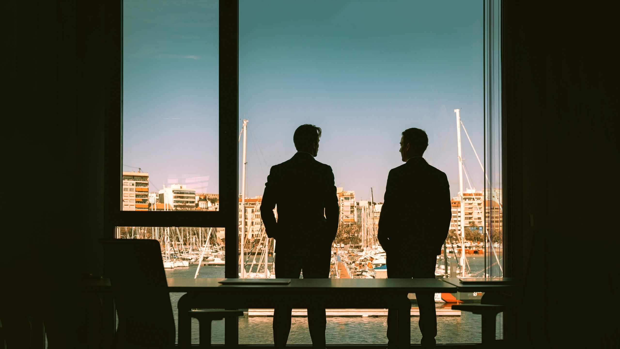 Business content photoshoot in Alicante for Norwegian Capital