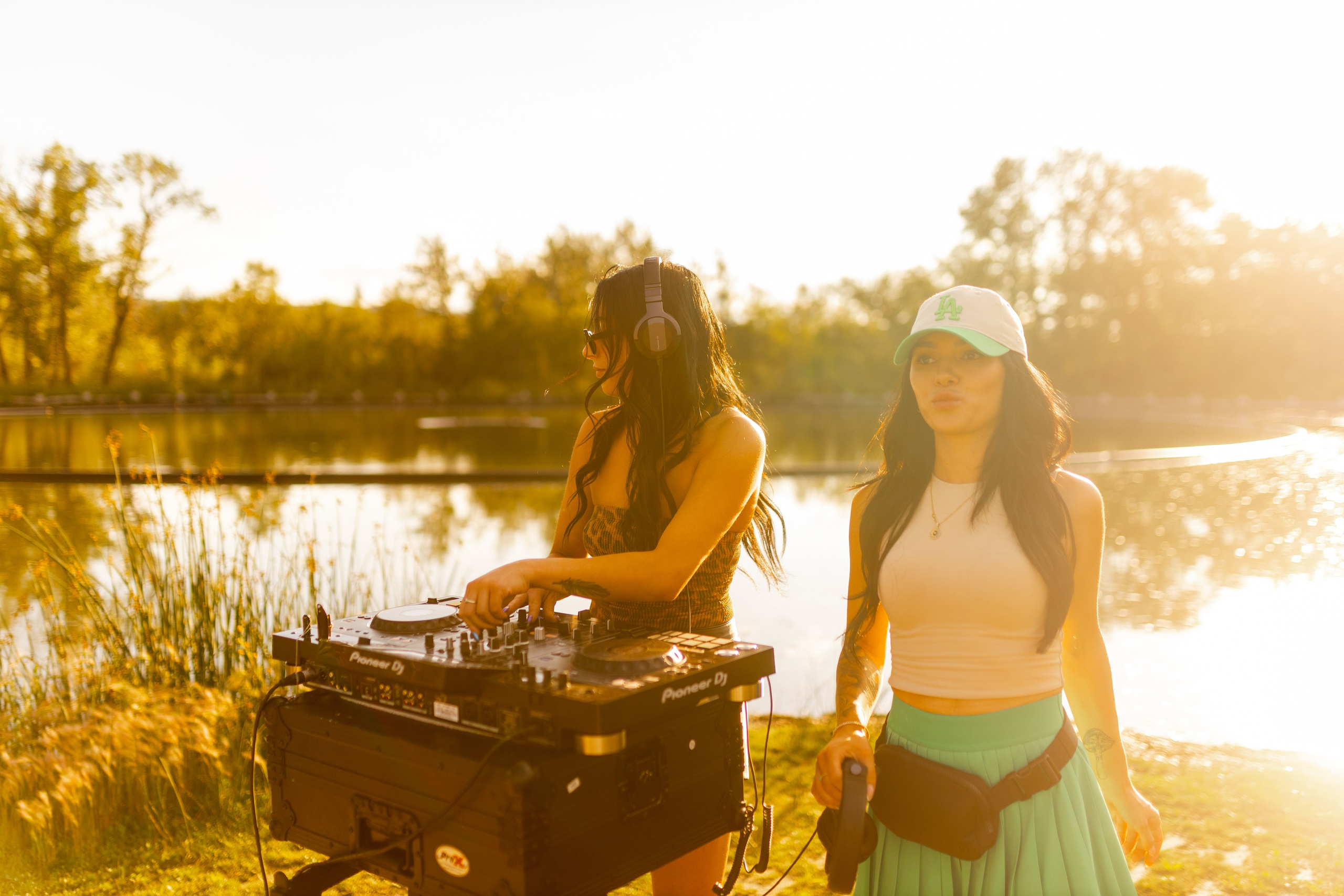 DJ Cloud11 & Lunasound. ProFly.club — Professional aerial filming in Calgary