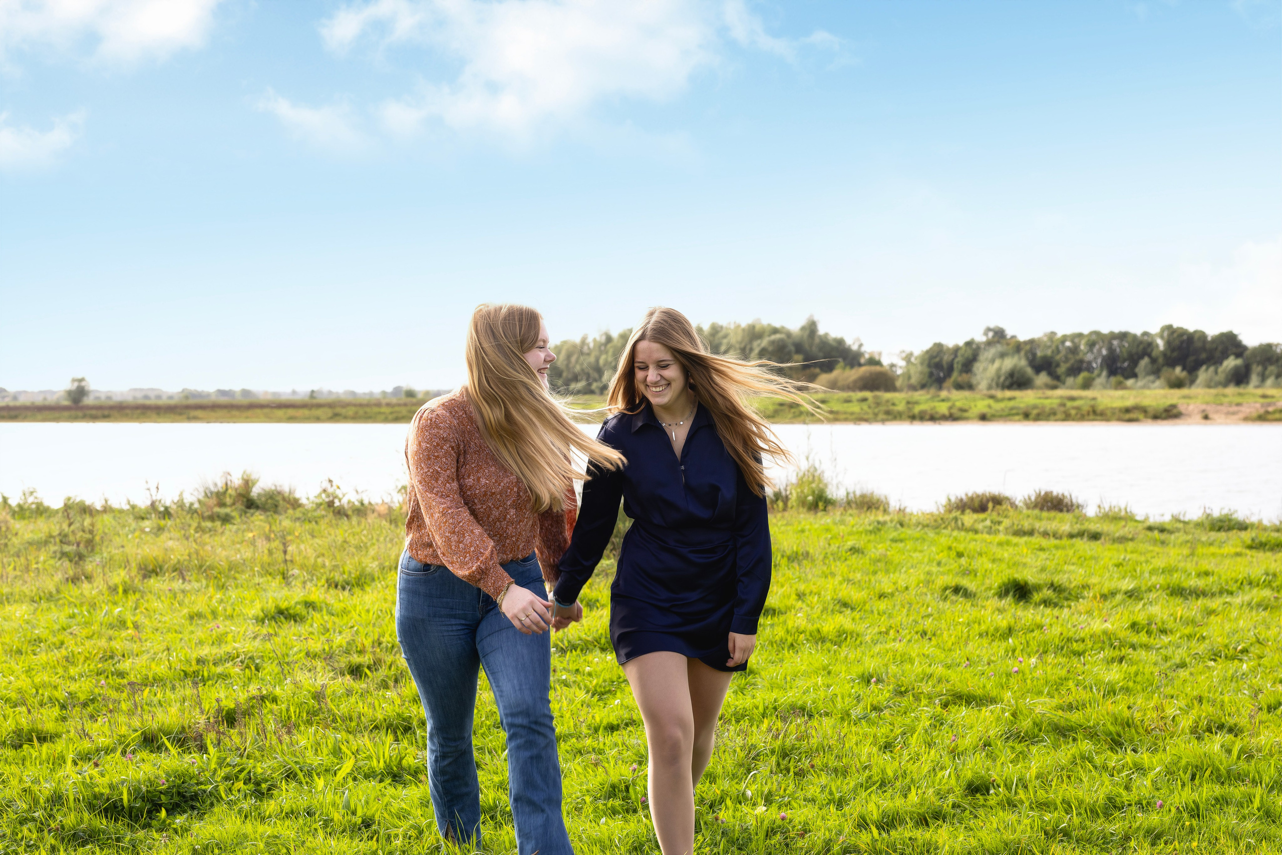 Thema-gebaseerde gezinsfotosessie