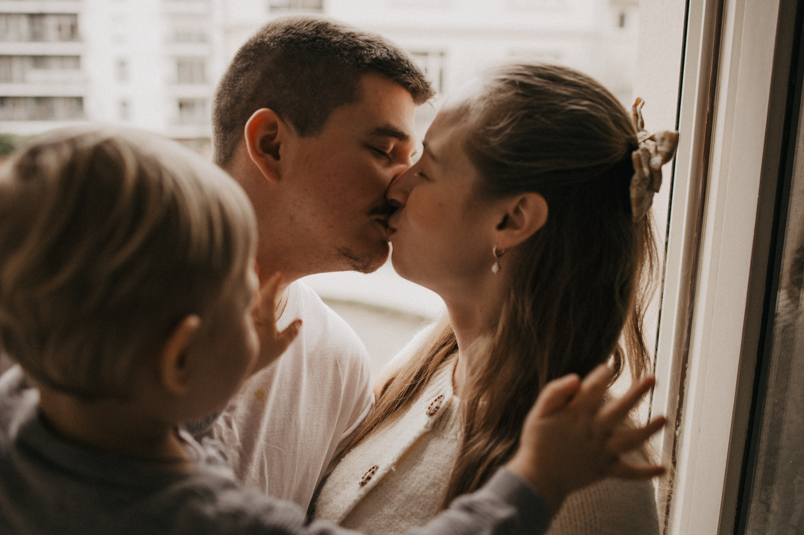 Une séance photo chaleureuse avec Dasha, Victor et Adrian. Семейный фотограф во Франции (Мец, Люксембург)
