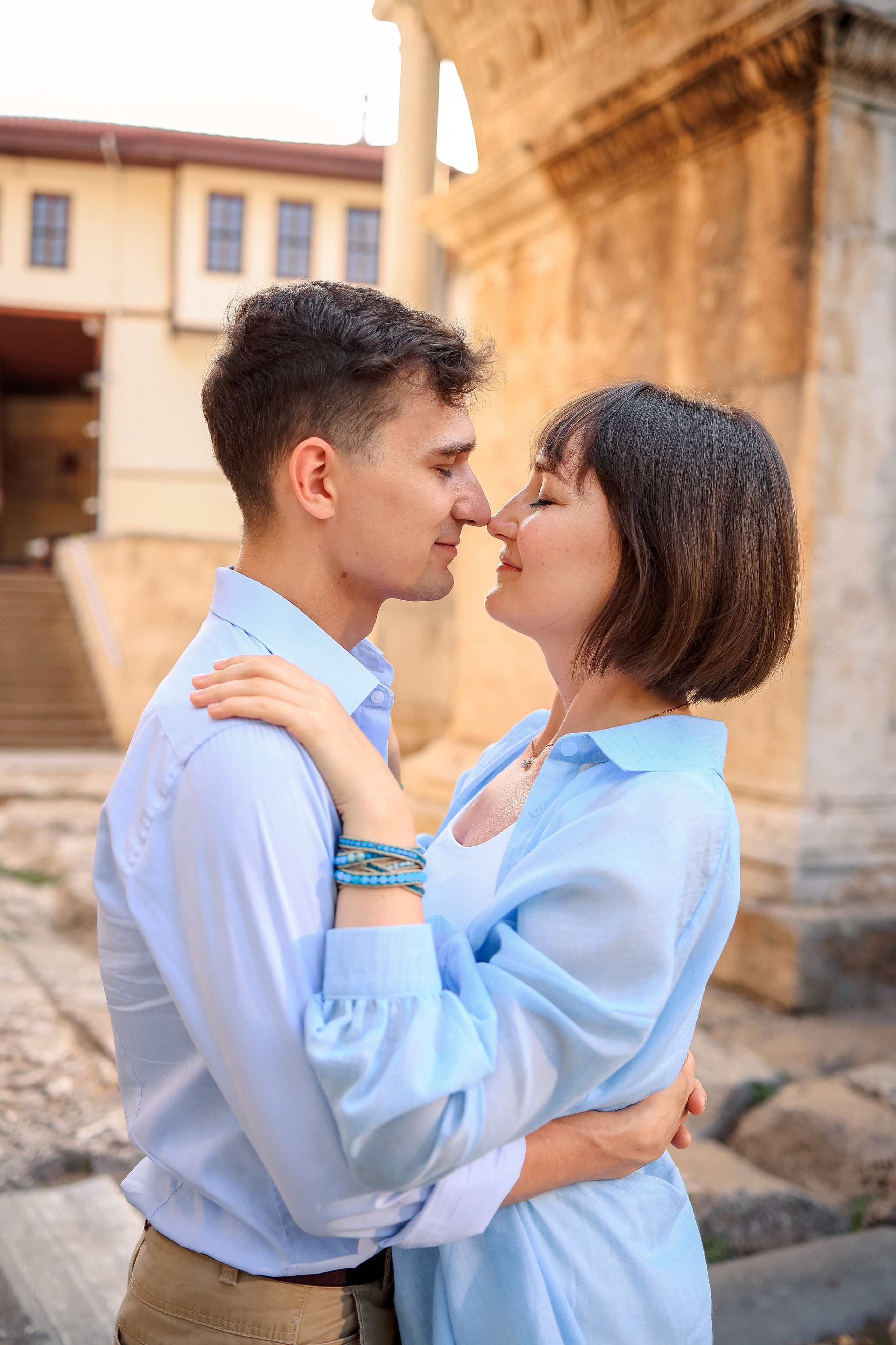 Photoshooting in old town of Antalya. Photographer in Turkey, Antalya, Kemer, Belek, Side, Kas, Fethiye