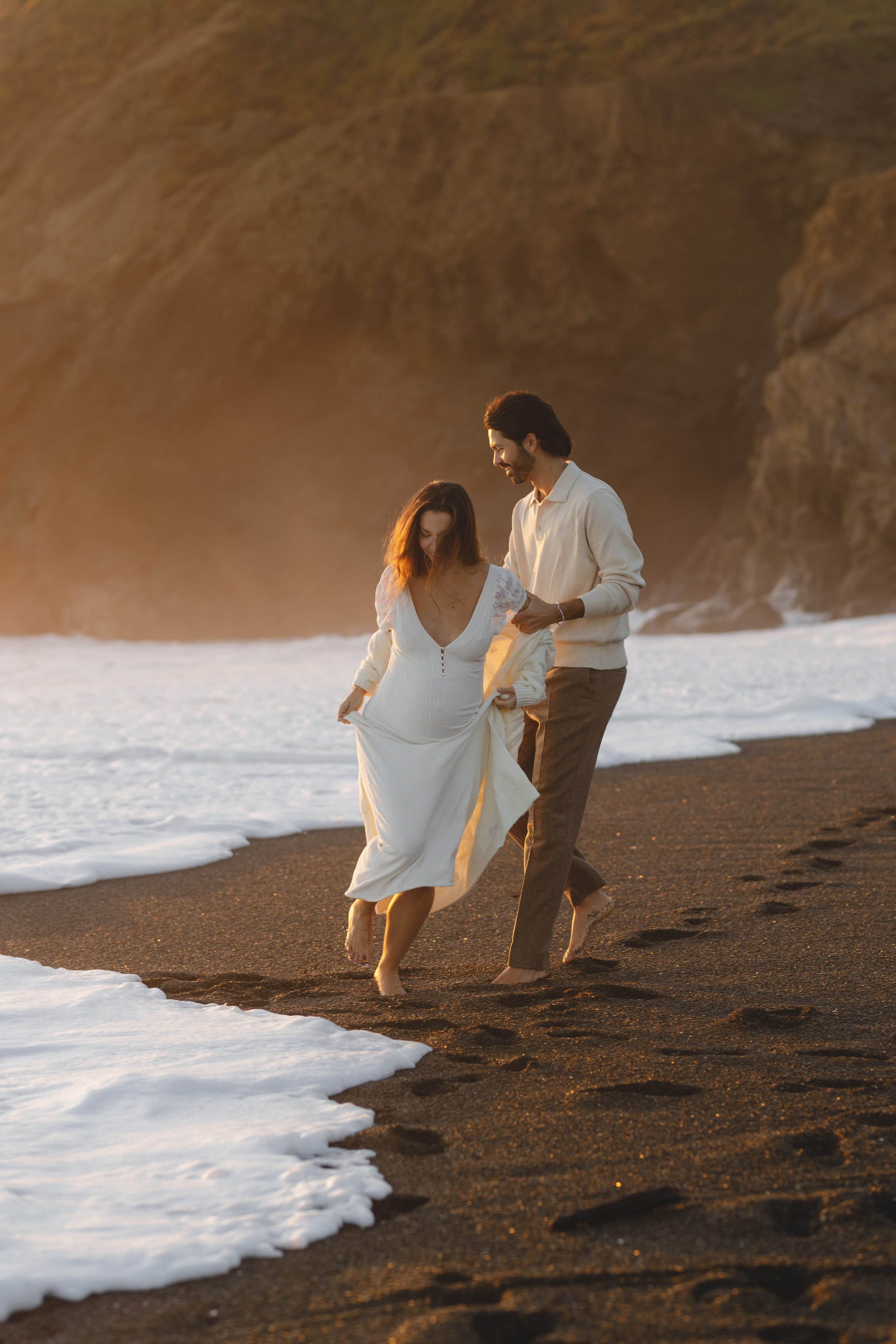 Candid maternity photo shoot Bay Area