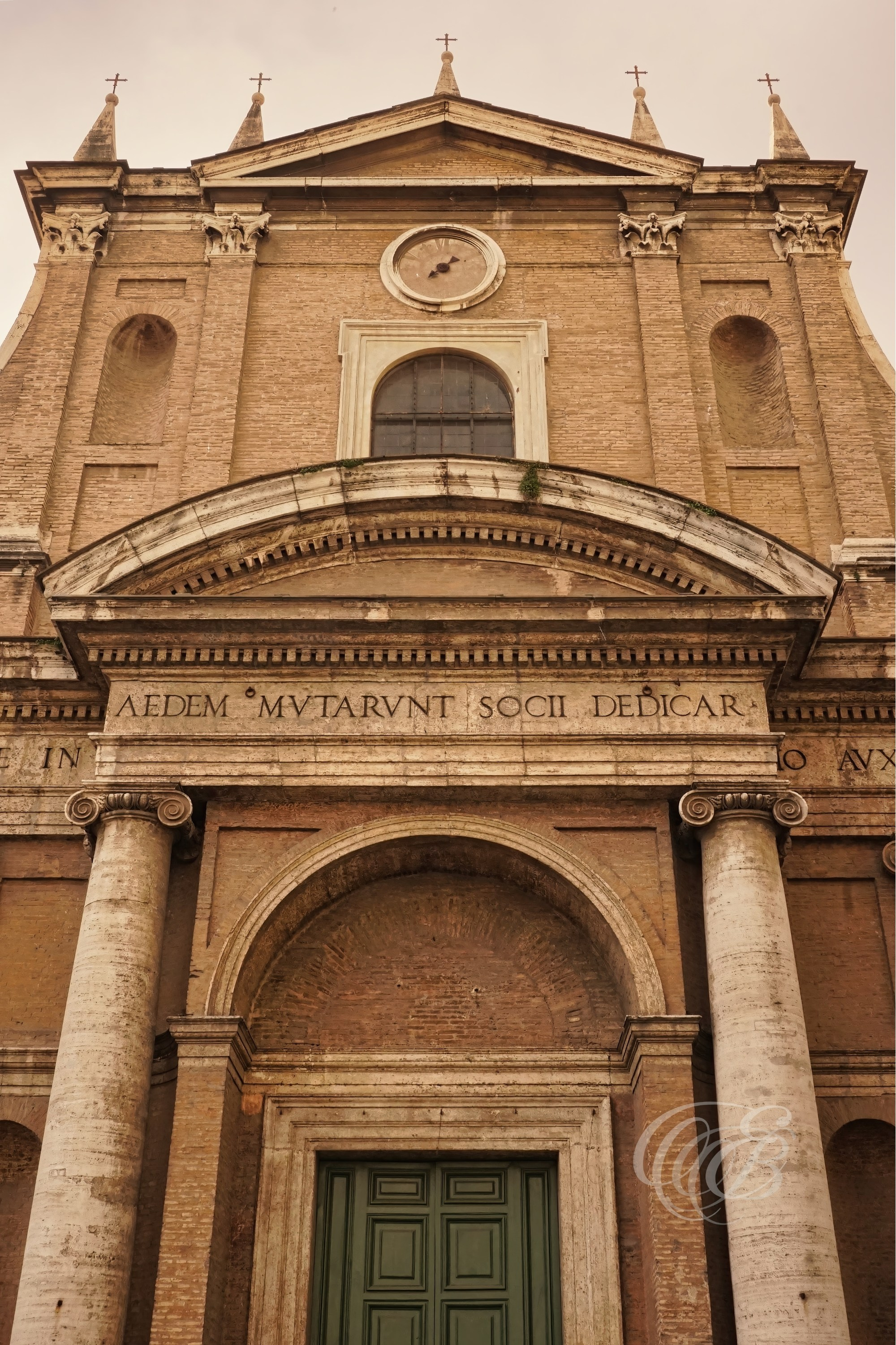 Rome, Italy – Santa Maria dell’Orto Church – Eduardo Bartoli Fine Art Photography – Photograph of Santa Maria dell’Orto in Rome, historic Baroque church and religious landmark – Rome, Italy – Santa Maria dell’Orto Church – Eduardo Bartoli Fine Art Photography.