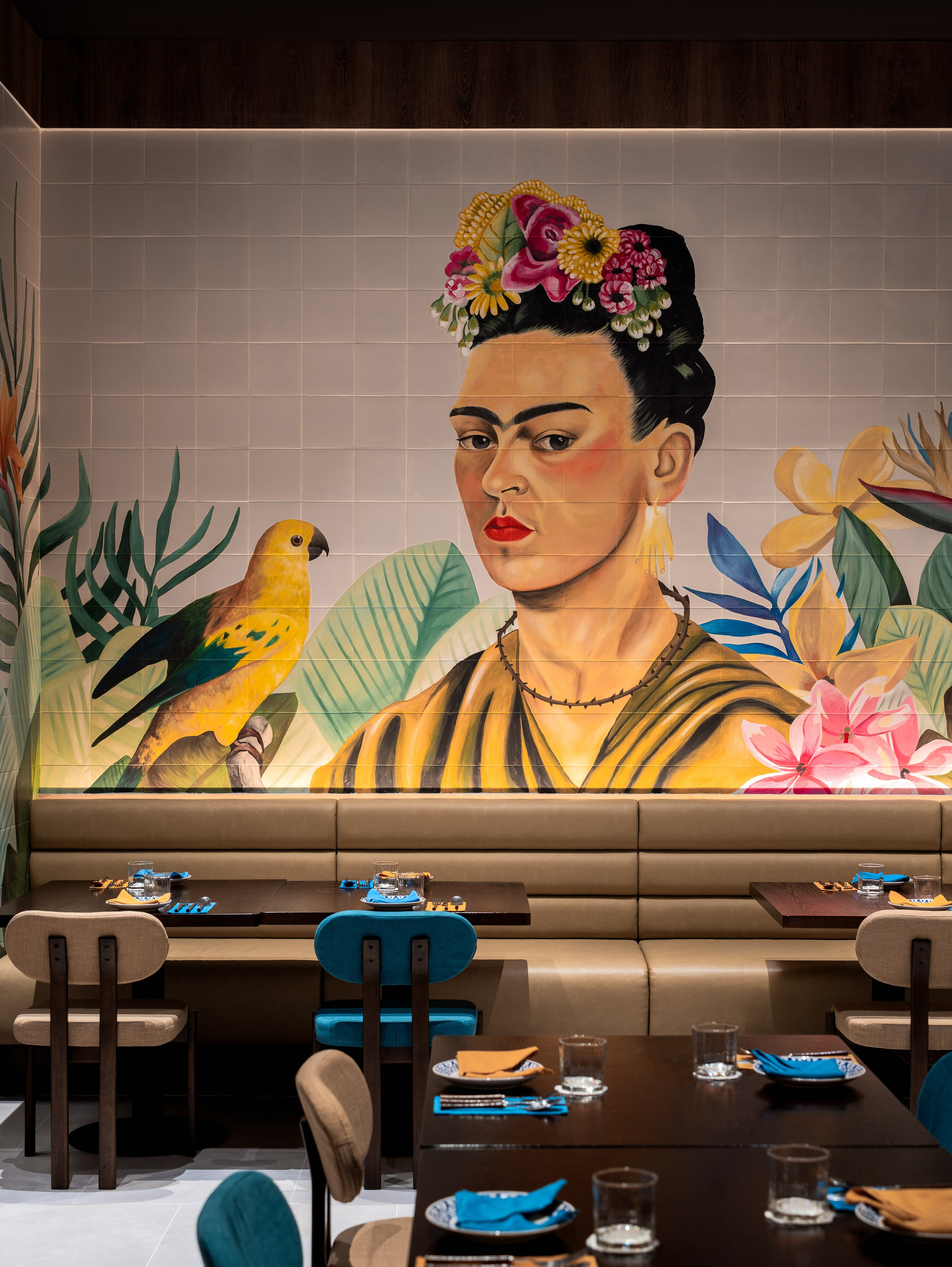 Ресторан Macaria Bangkok. Interior photographer in Phuket | Perelude Interior
