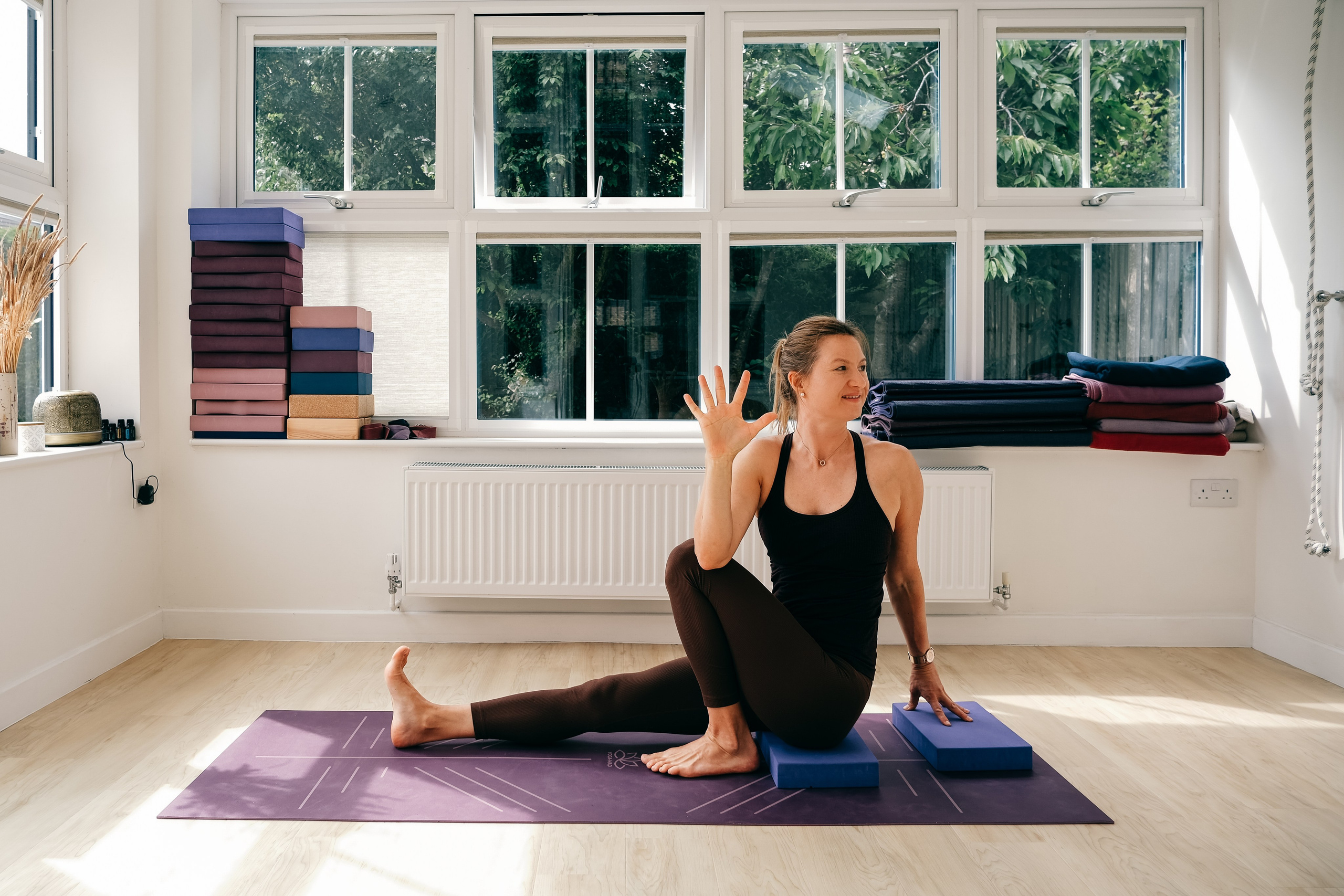 Iyengar Yoga in Solihull with Irina Zoteeva