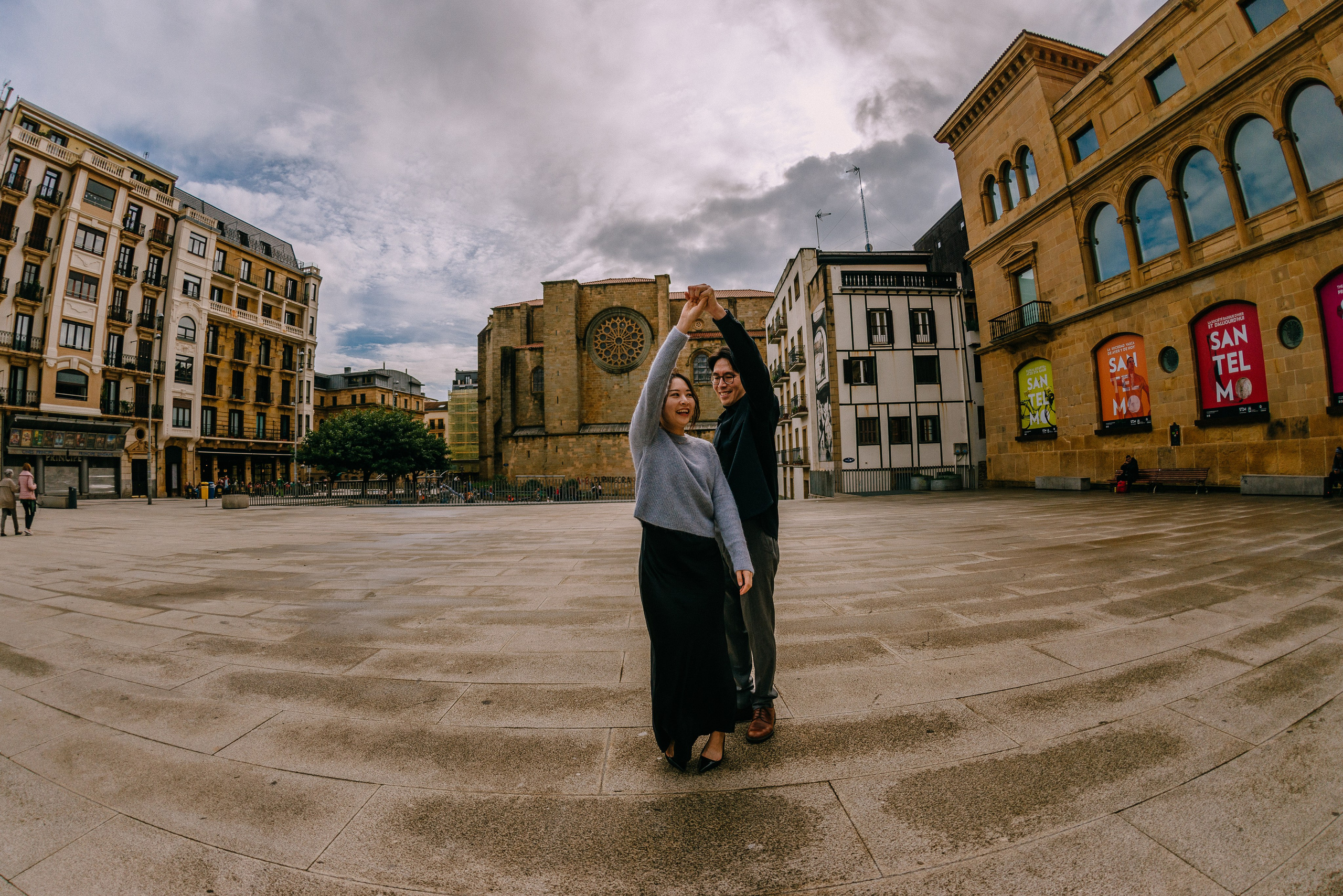 Couple photohoot in San-Sebastian. Photographer in Bilbao Irina Makou
