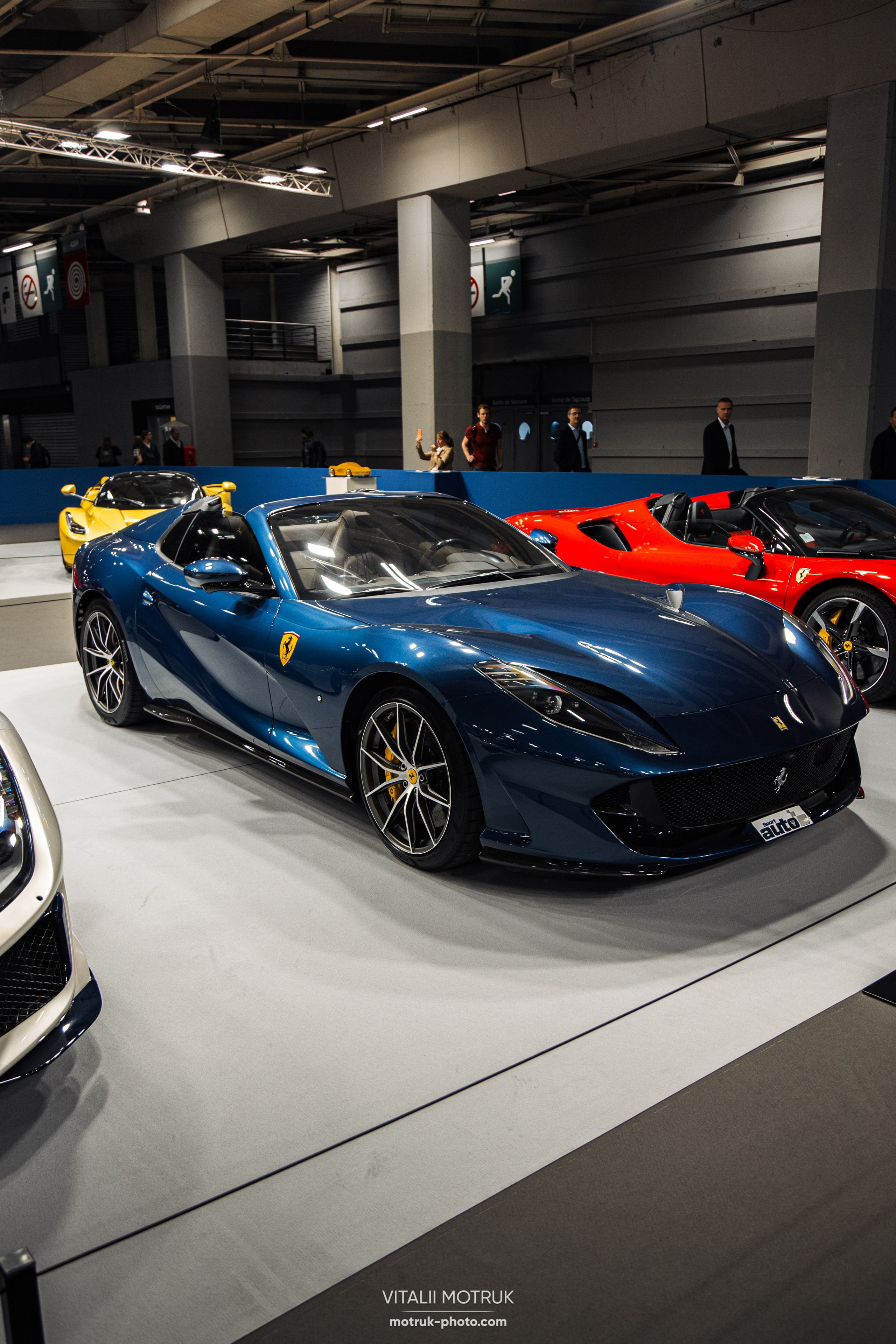 Mondial Auto 2022. Photographe de voitures à Paris — Vitalii Motruk