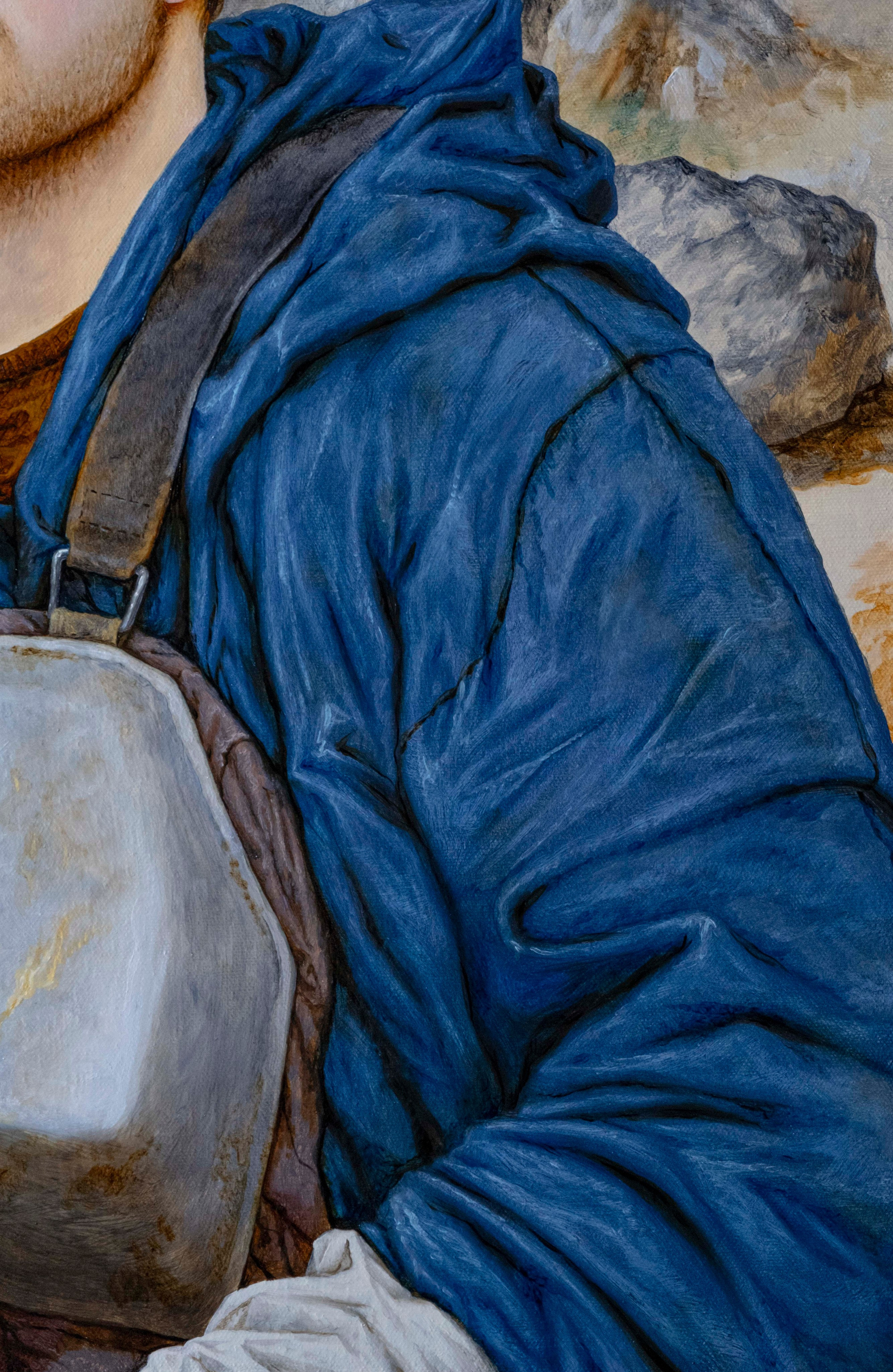 Portrait on the rocks. Paul Rog