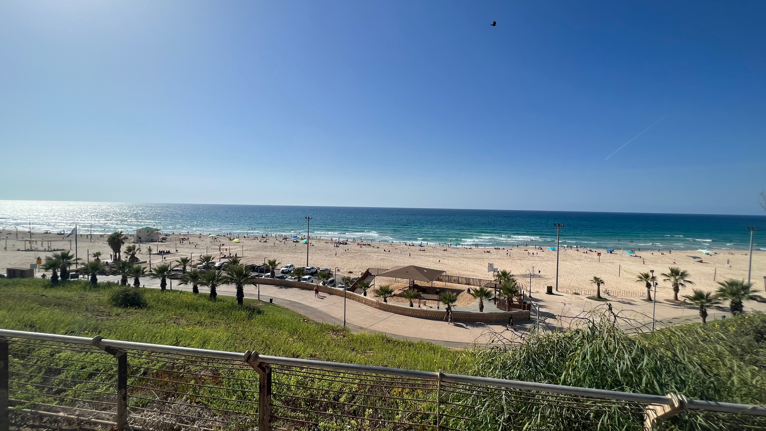 The beach in Rishon Lezion