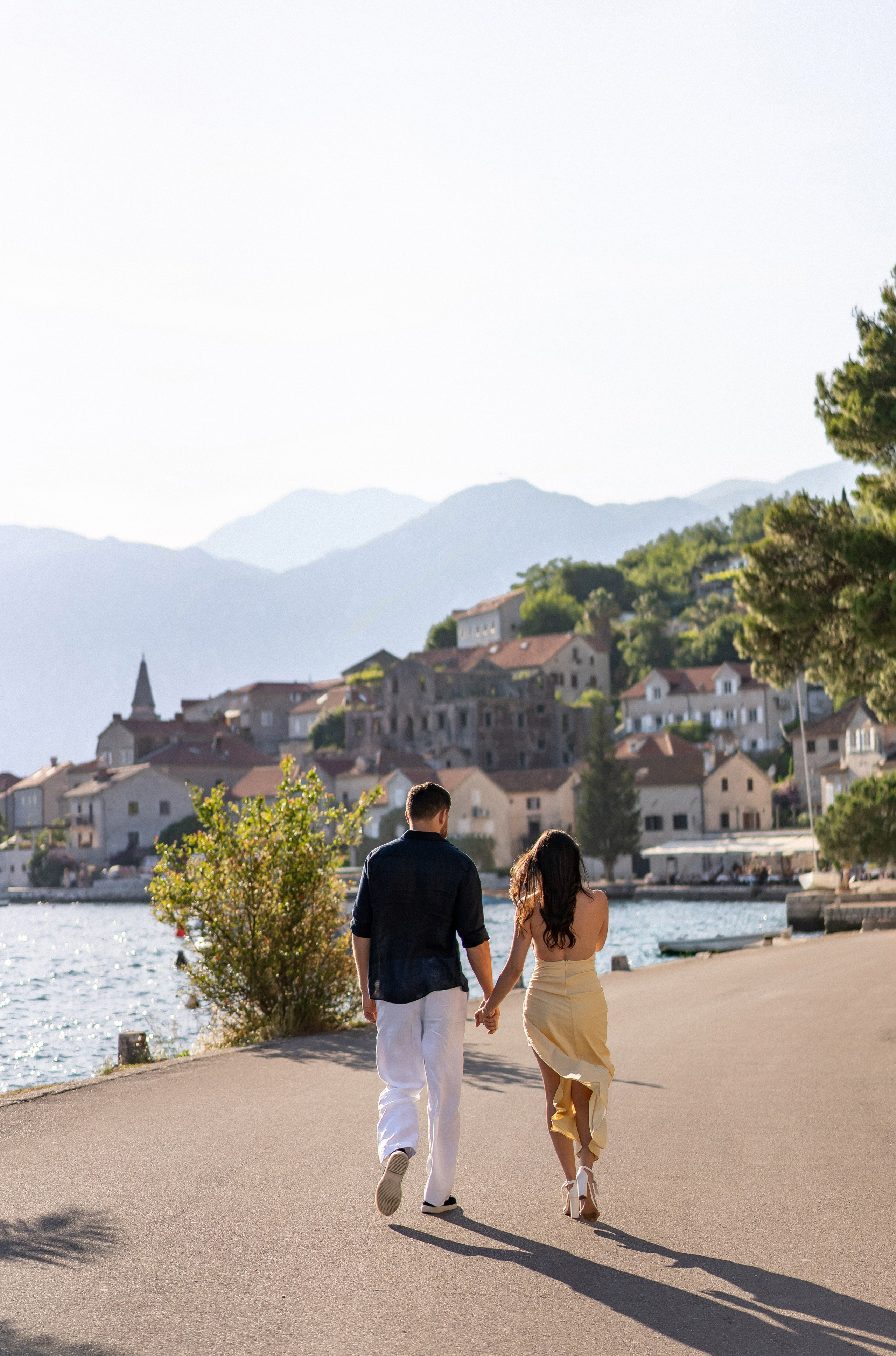 Photographer in Perast Montenegro
