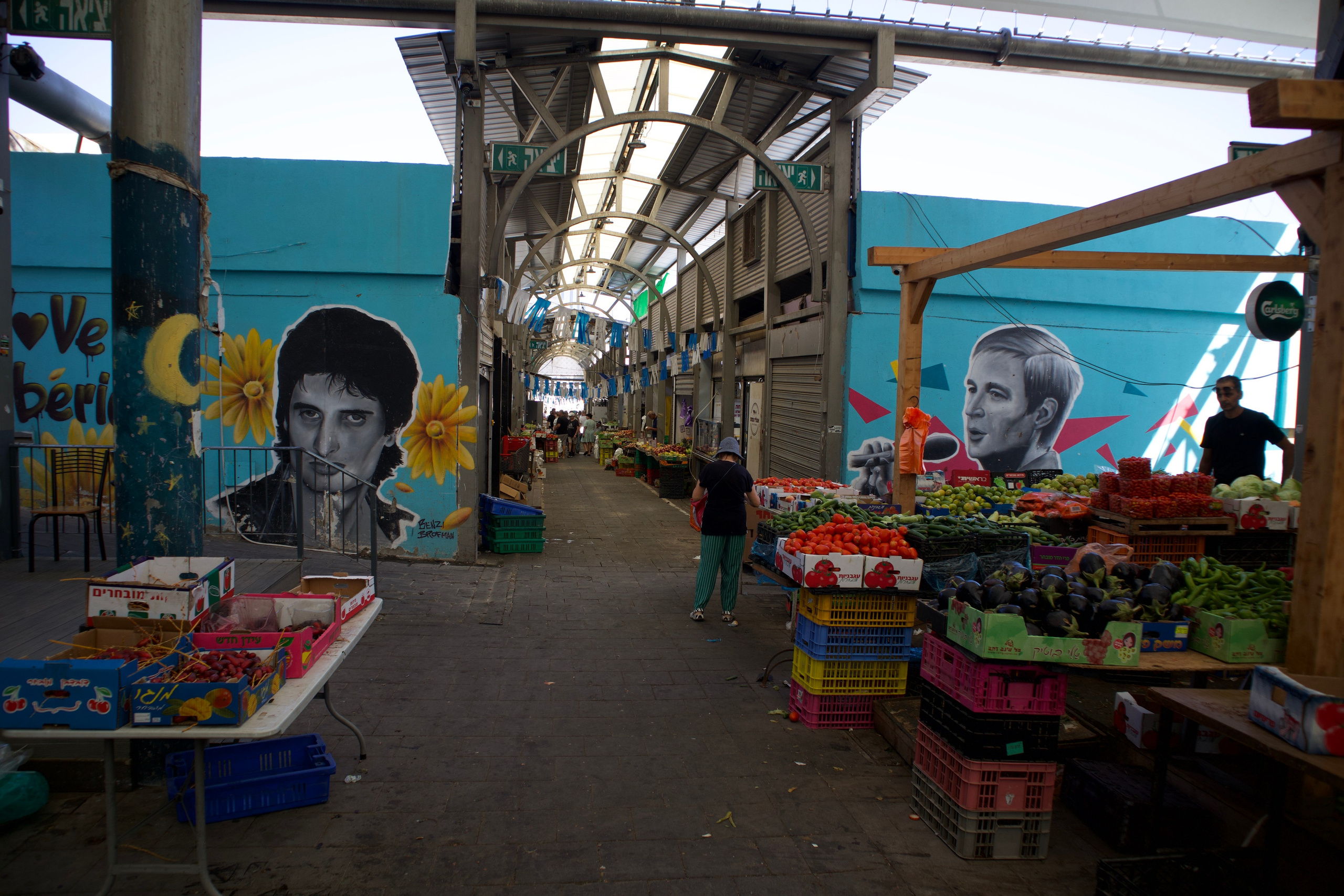 The market in Tiberias