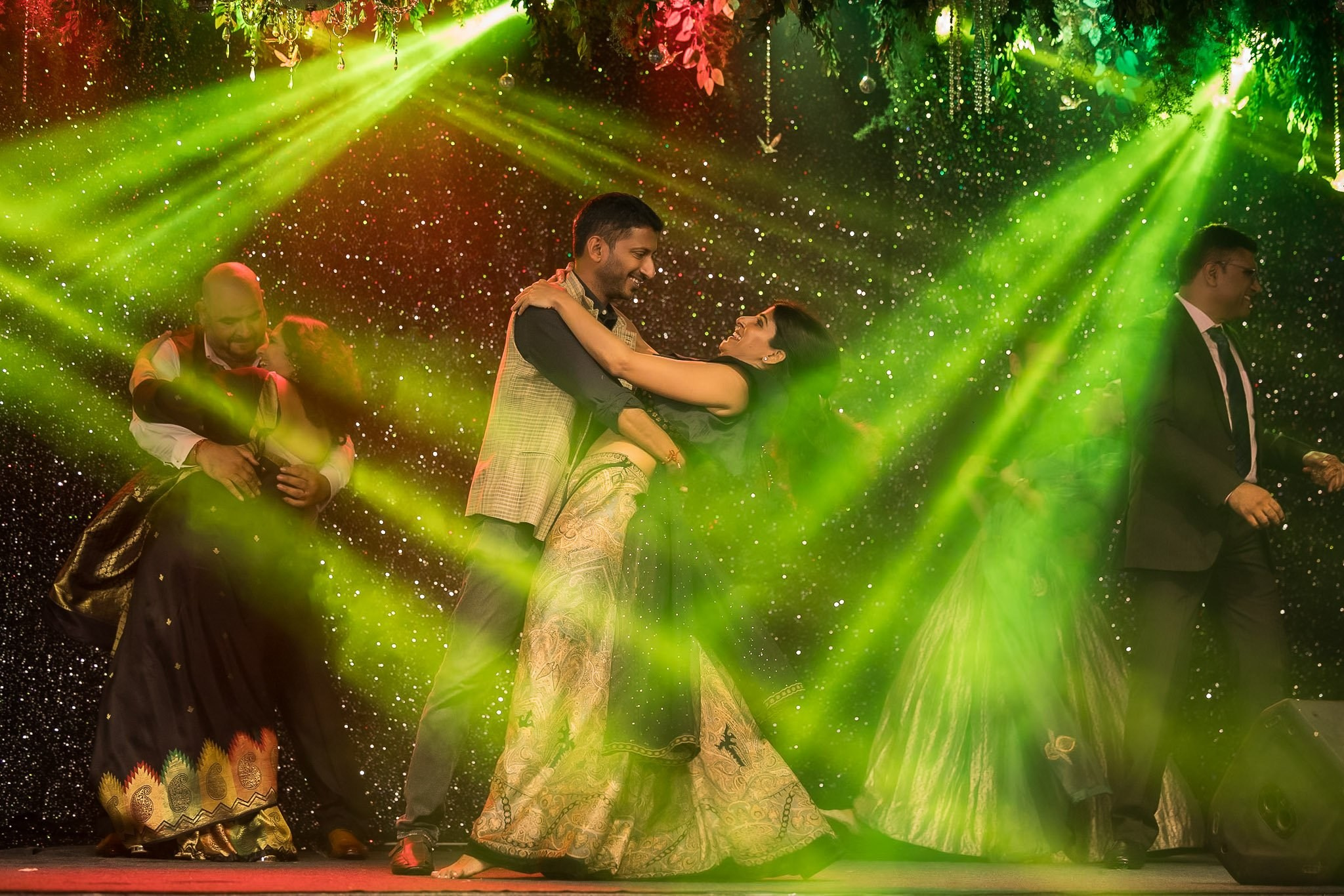 Explore the vibrant fusion of Punjabi and Chettinad cultures in this stunning destination wedding at Eagleton The Golf Resort, Bangalore. Ph