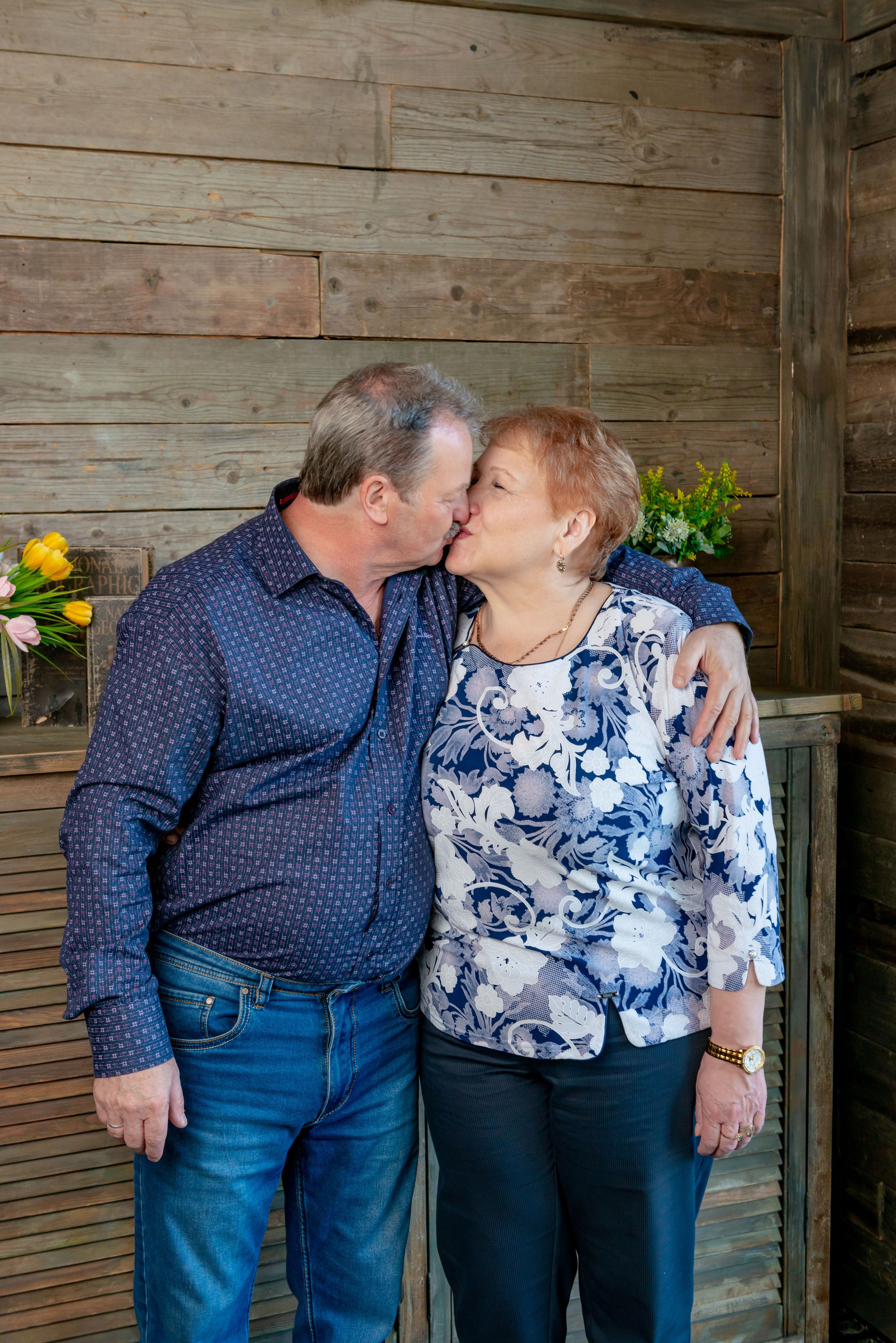 Photosession of a married couple in the studio. FOTÓGRAFO MÉXICO QUINTANA ROO