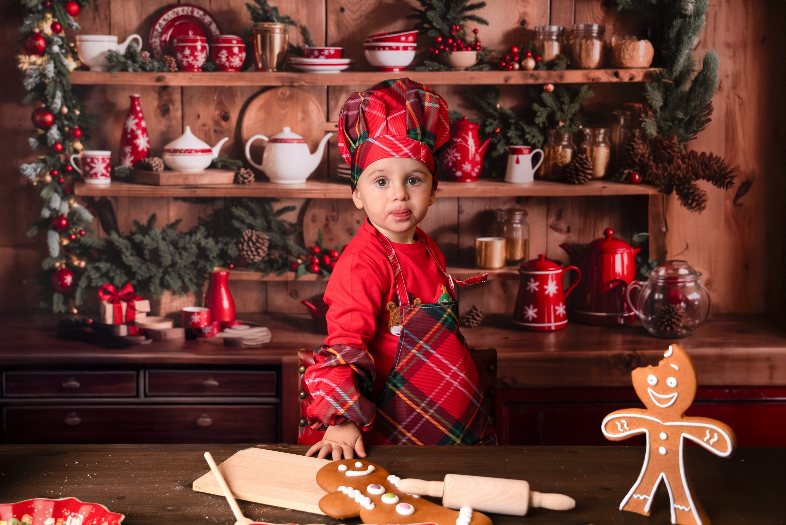 Weihnachts Fotoshooting. Fotostudio in Metzingen