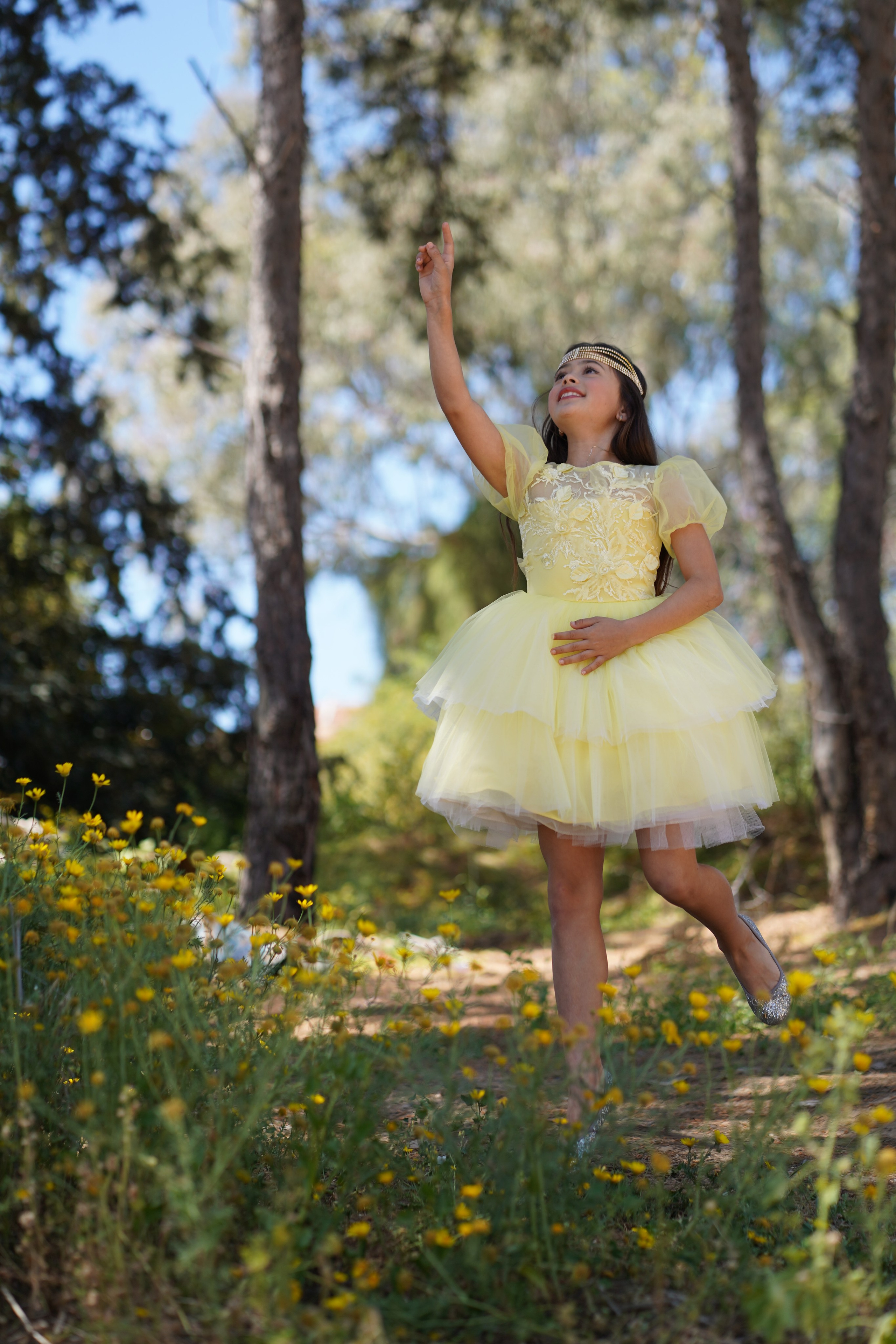שמלה " Sunshine ". מרי ליב, מעצבת שמלות בתפירה אישית
