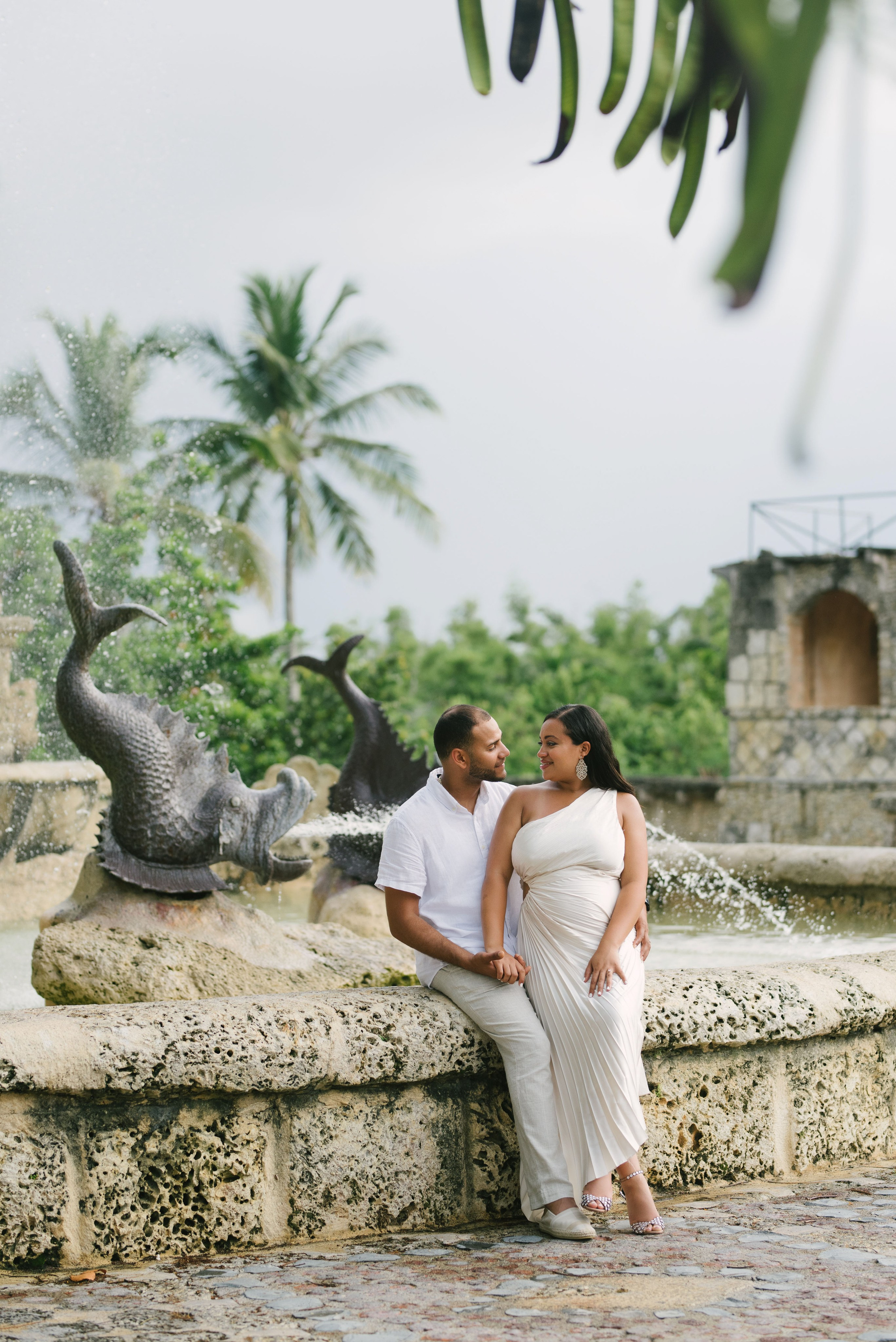 Cinthia and Jose at Altos de Chavon
