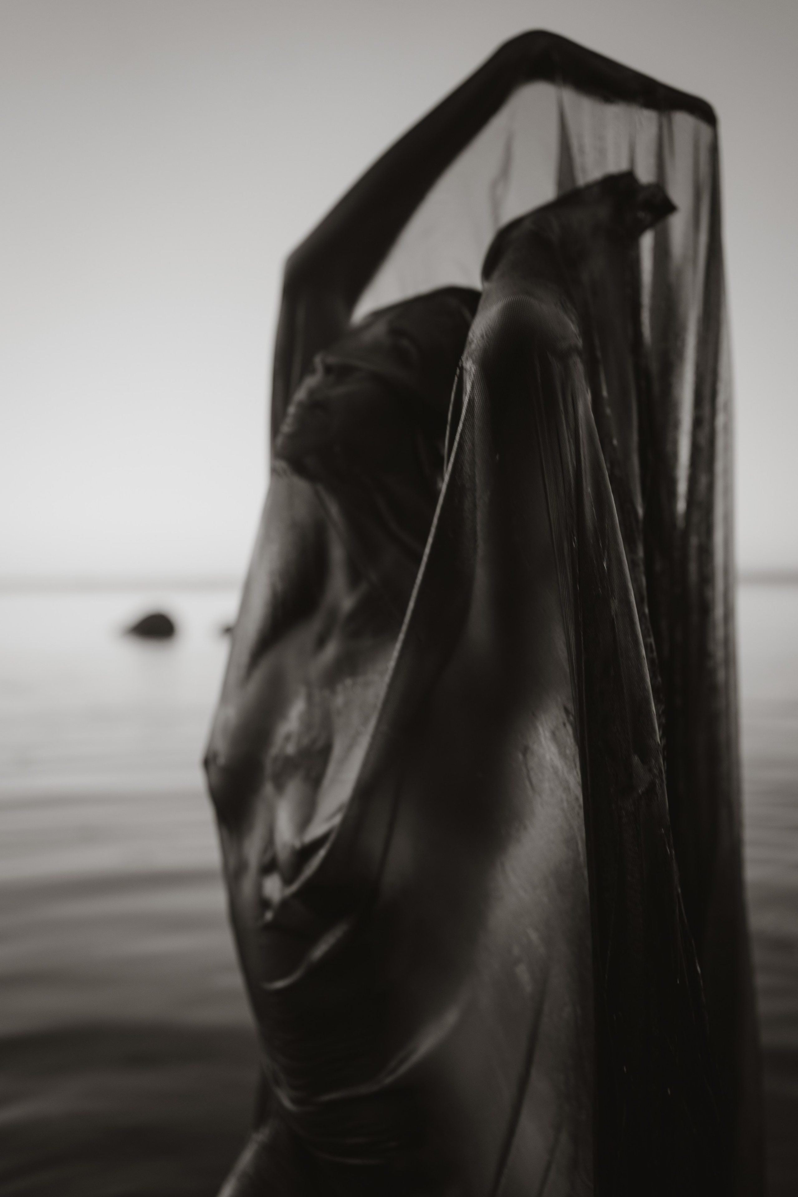 The water and salt that built her. Anna Chekryshova — Authorial Portrait Photographer in Tallinn