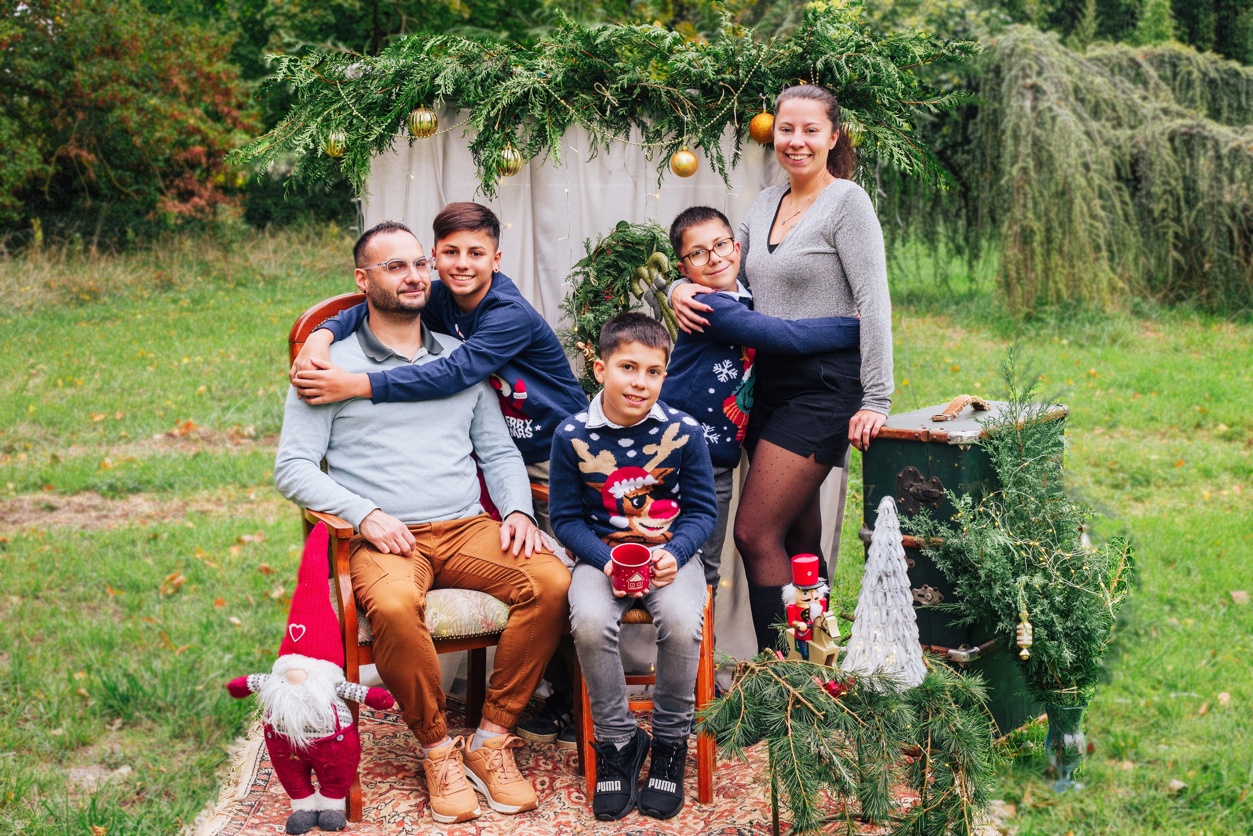 Photographe professionnel à Châtellerault – portrait de famille en lumière naturelle
