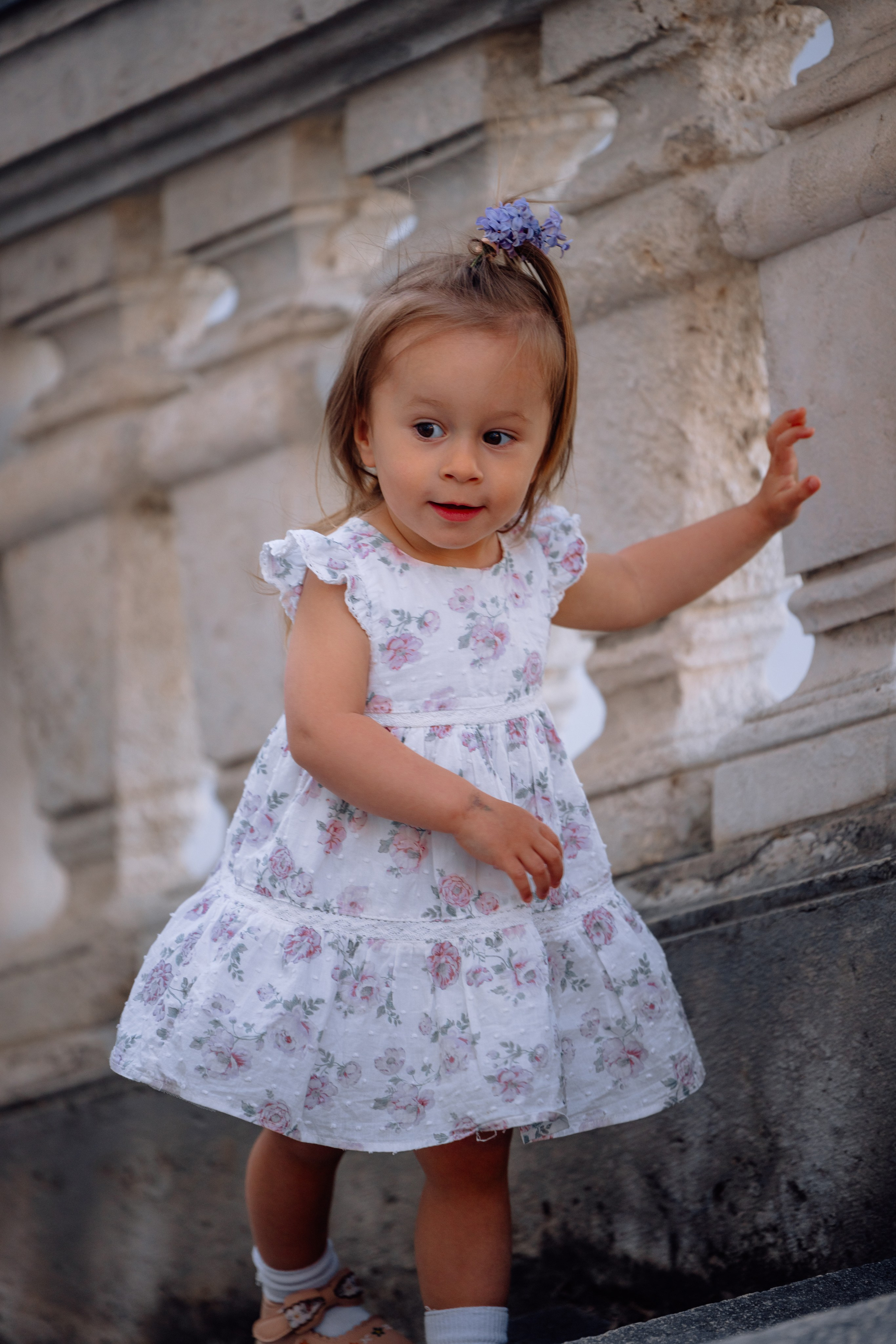 Schloss Nymphenburg: Mama, Papa und ein süßes Mädchen. Hochzeitsfotograf München Taufe Familienfotograf Tanja Mauke
