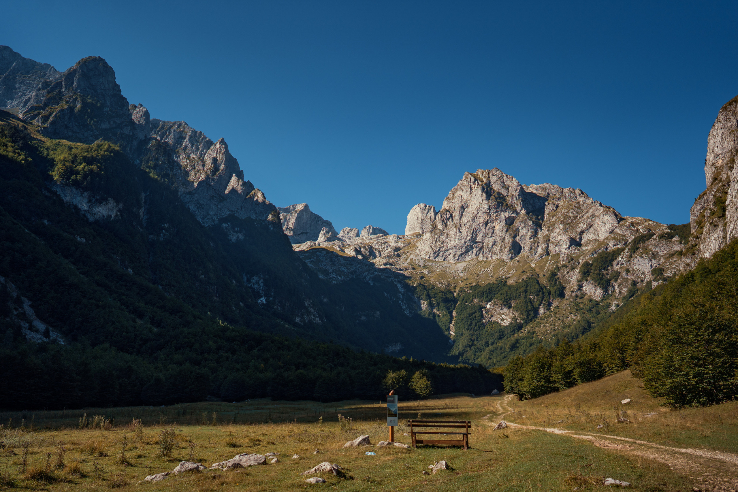 Het Nationaal Park Prokletje in Montenegro