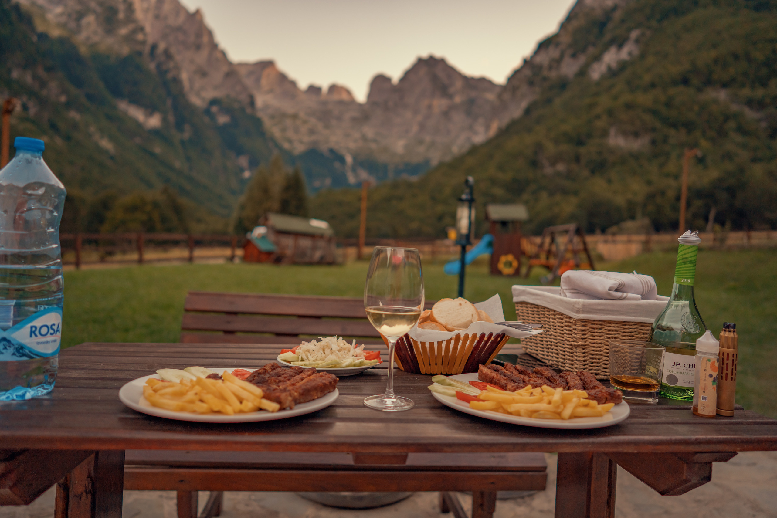Het Nationaal Park Prokletje in Montenegro