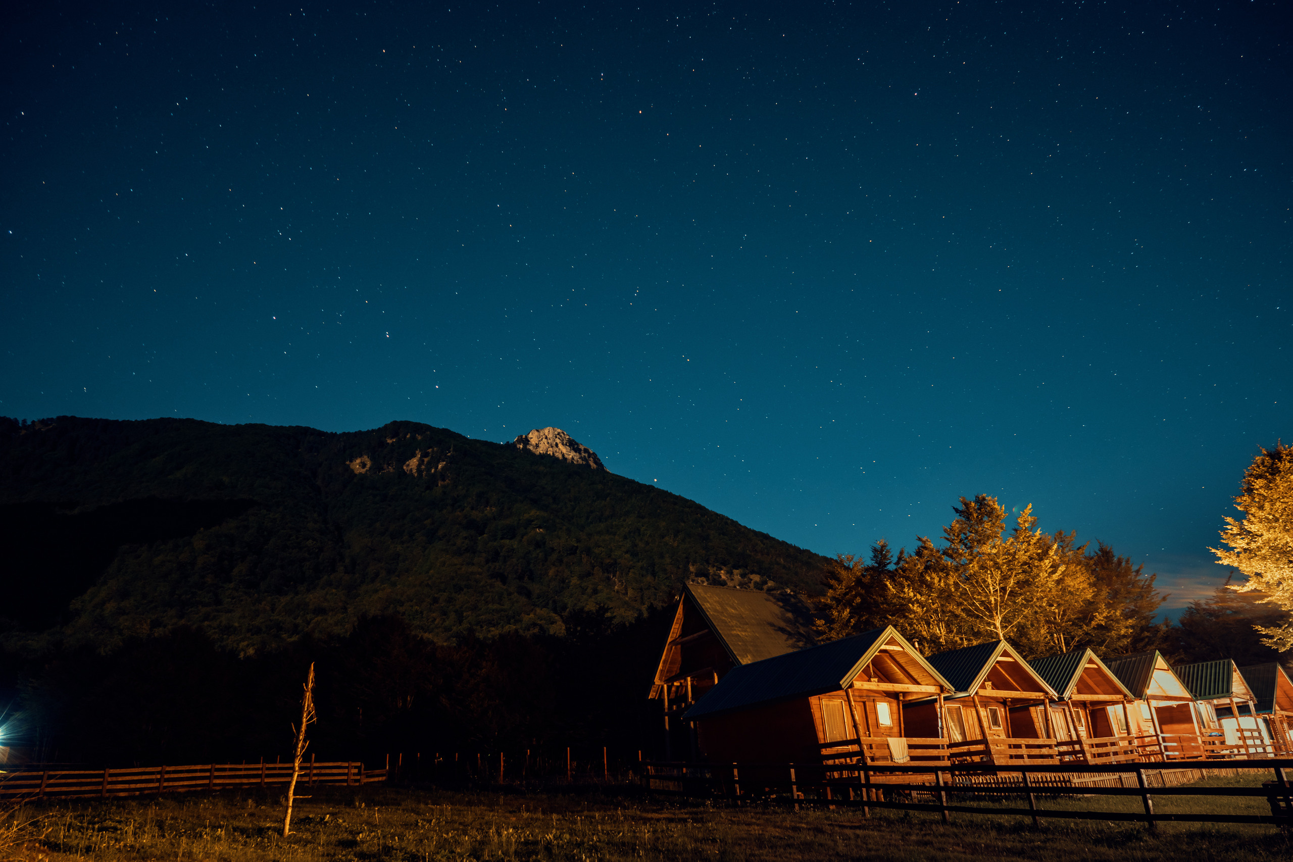 Het Nationaal Park Prokletje in Montenegro