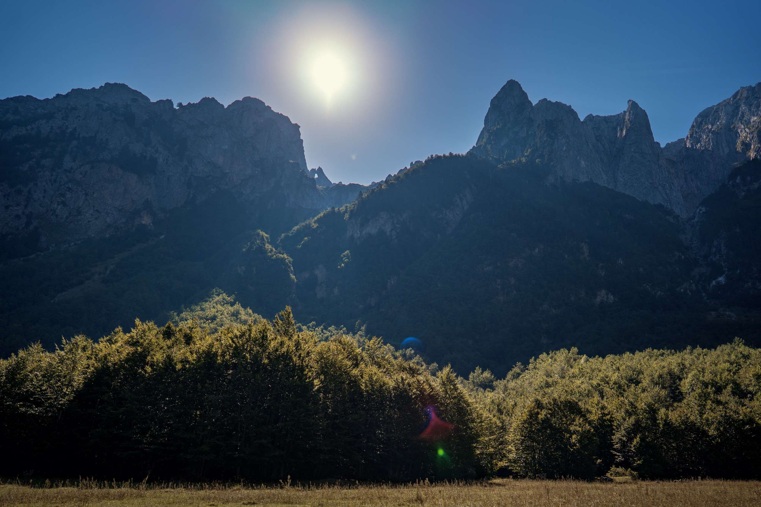 Het Nationaal Park Prokletje in Montenegro