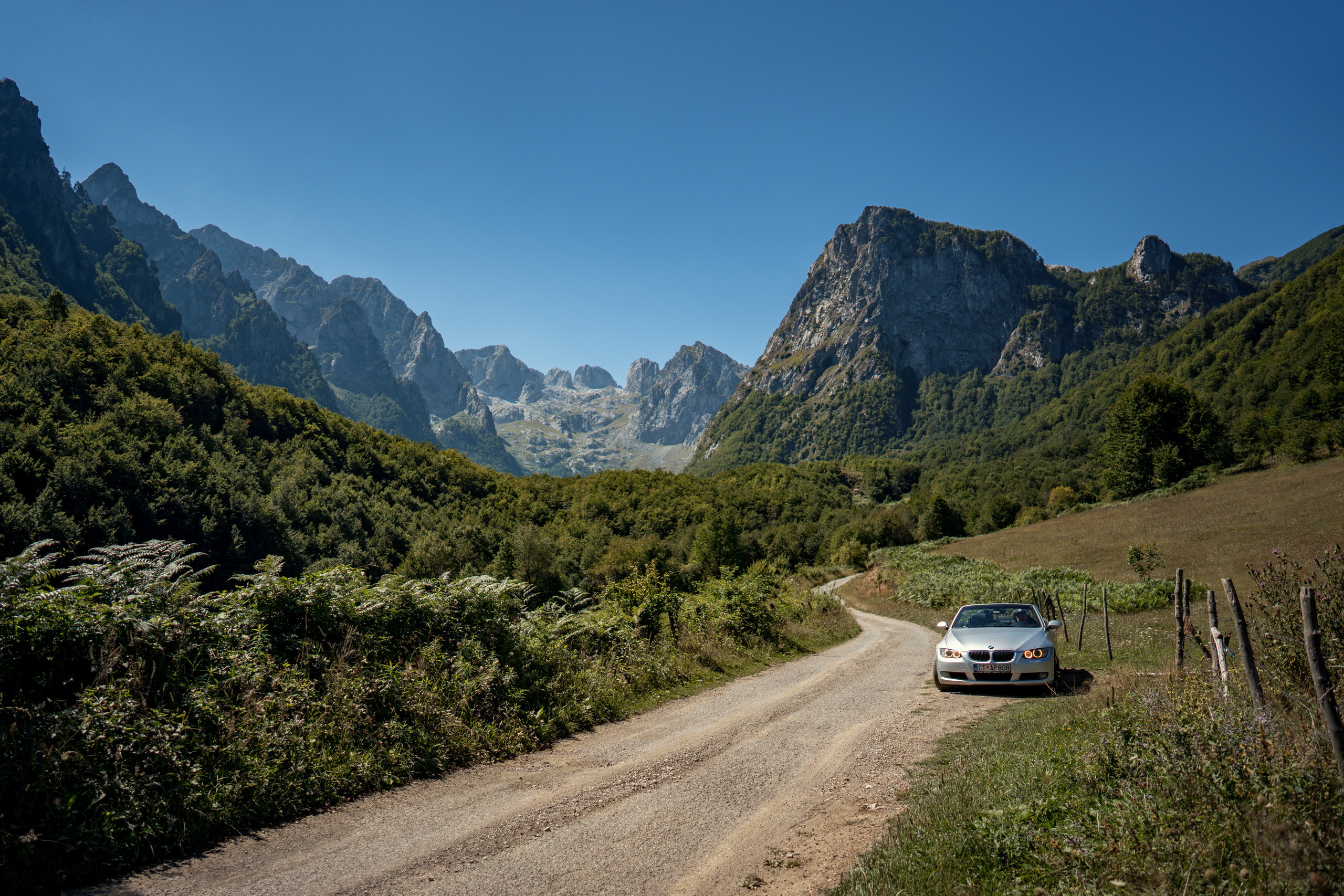 Het Nationaal Park Prokletje in Montenegro